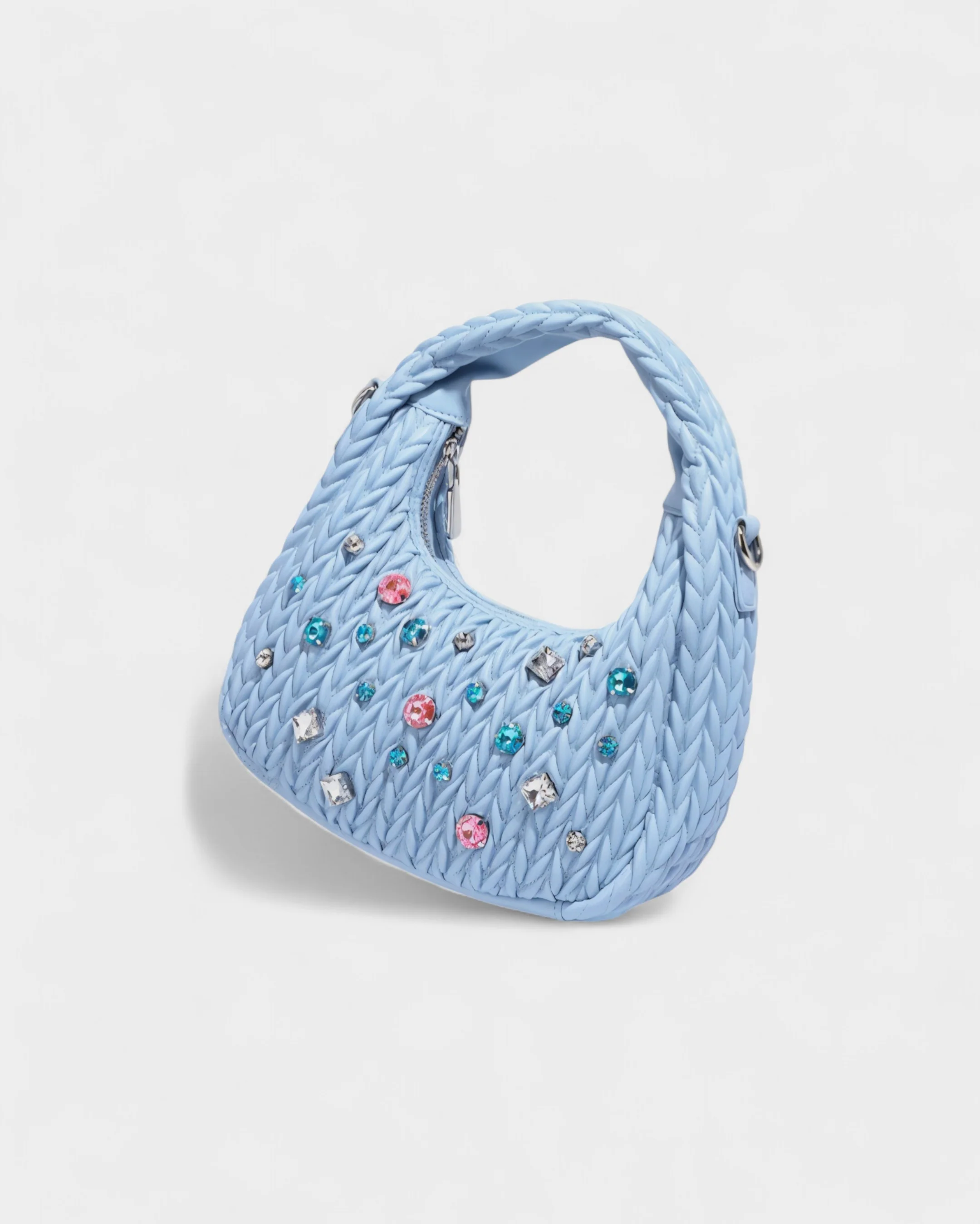 ADELE Quilted Diamond Handbag - Image 17