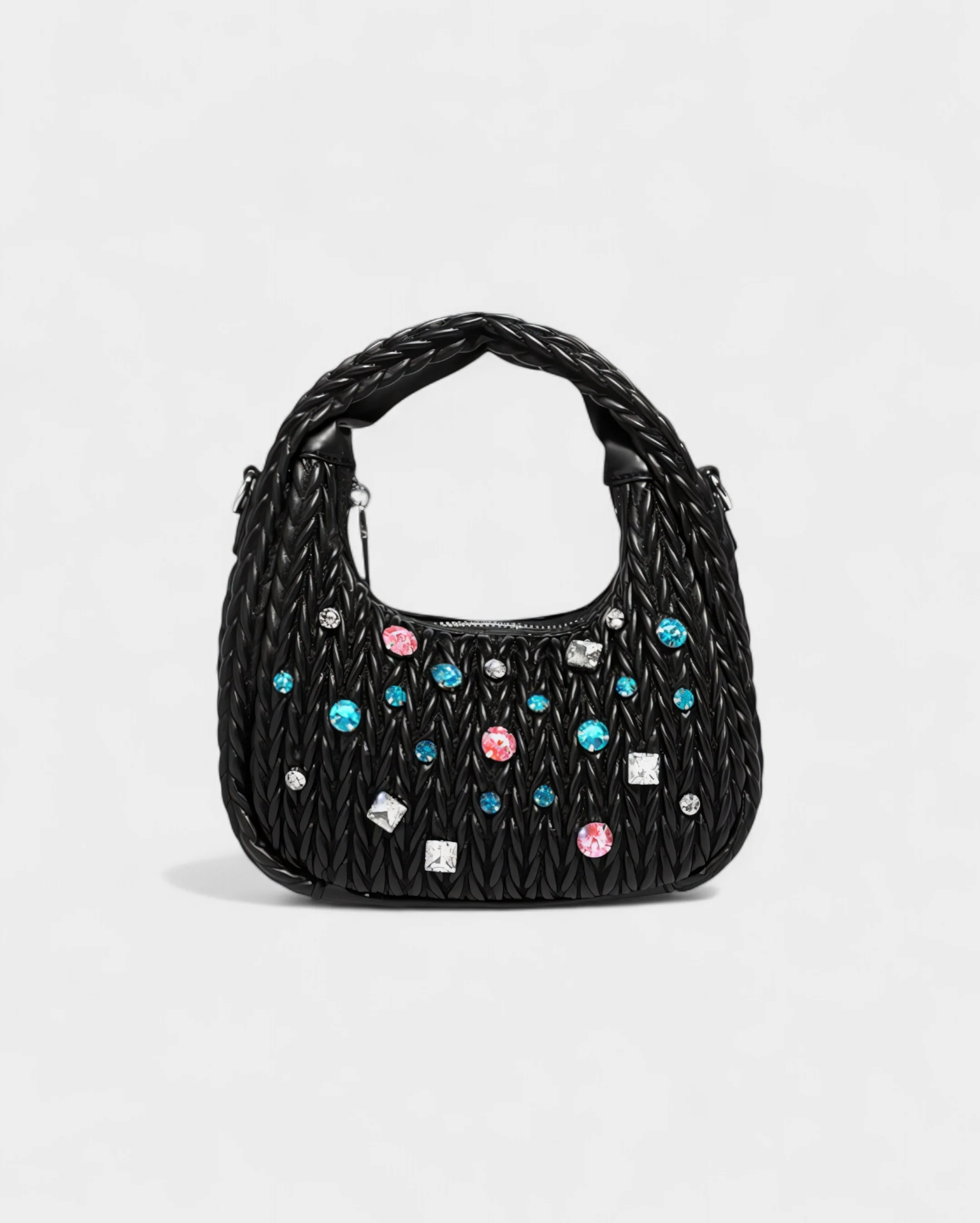 ADELE Quilted Diamond Handbag - Image 19