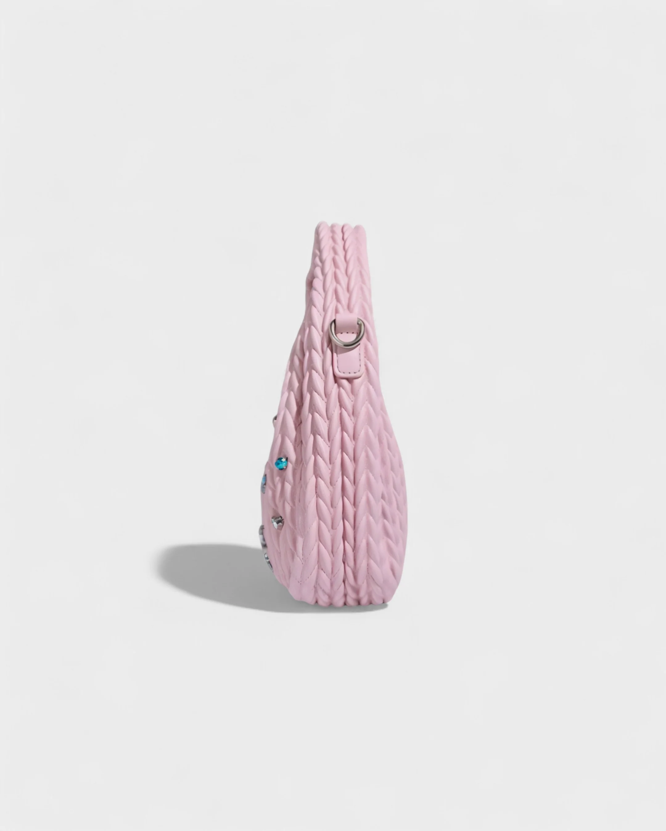 ADELE Quilted Diamond Handbag - Image 3