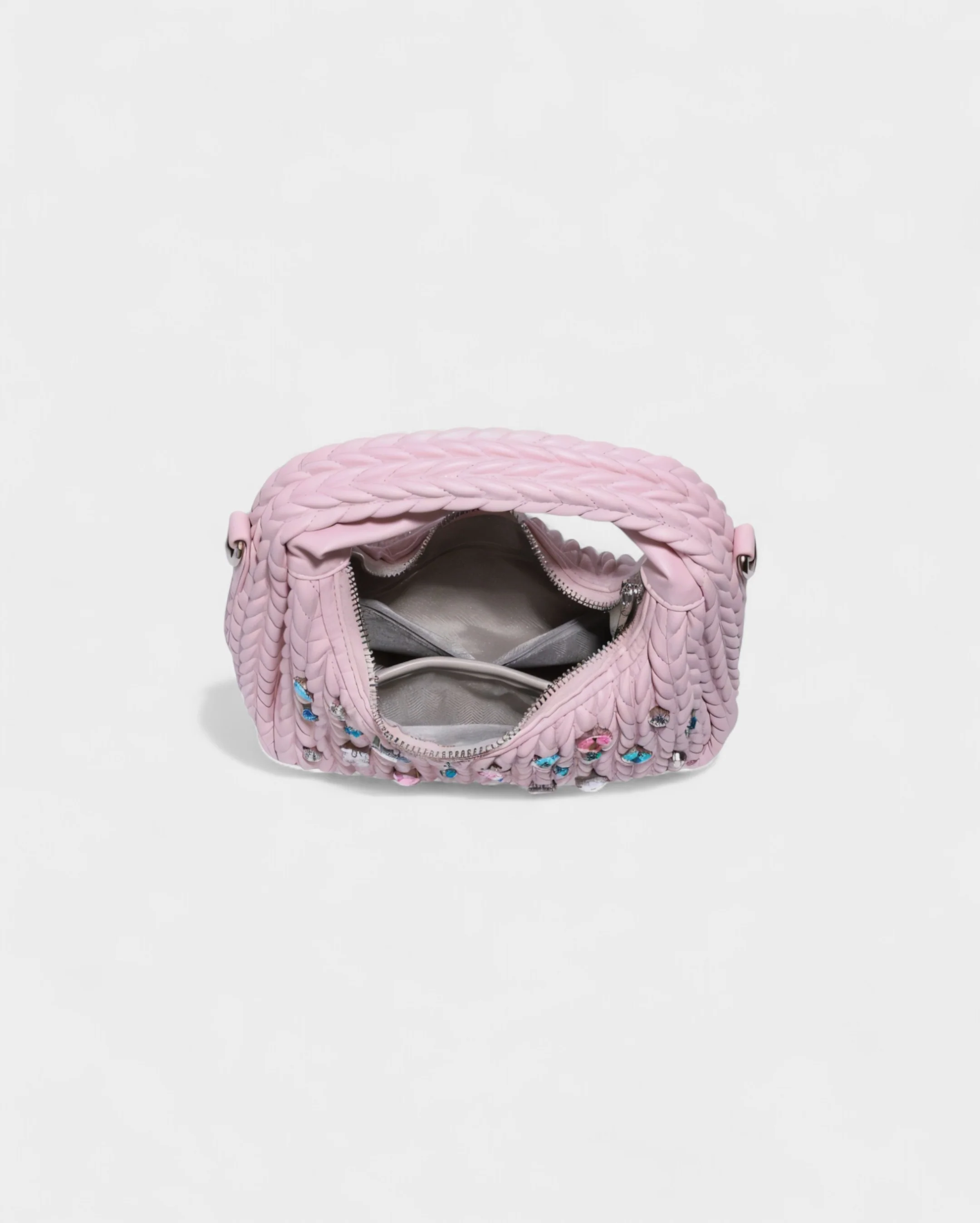 ADELE Quilted Diamond Handbag - Image 6
