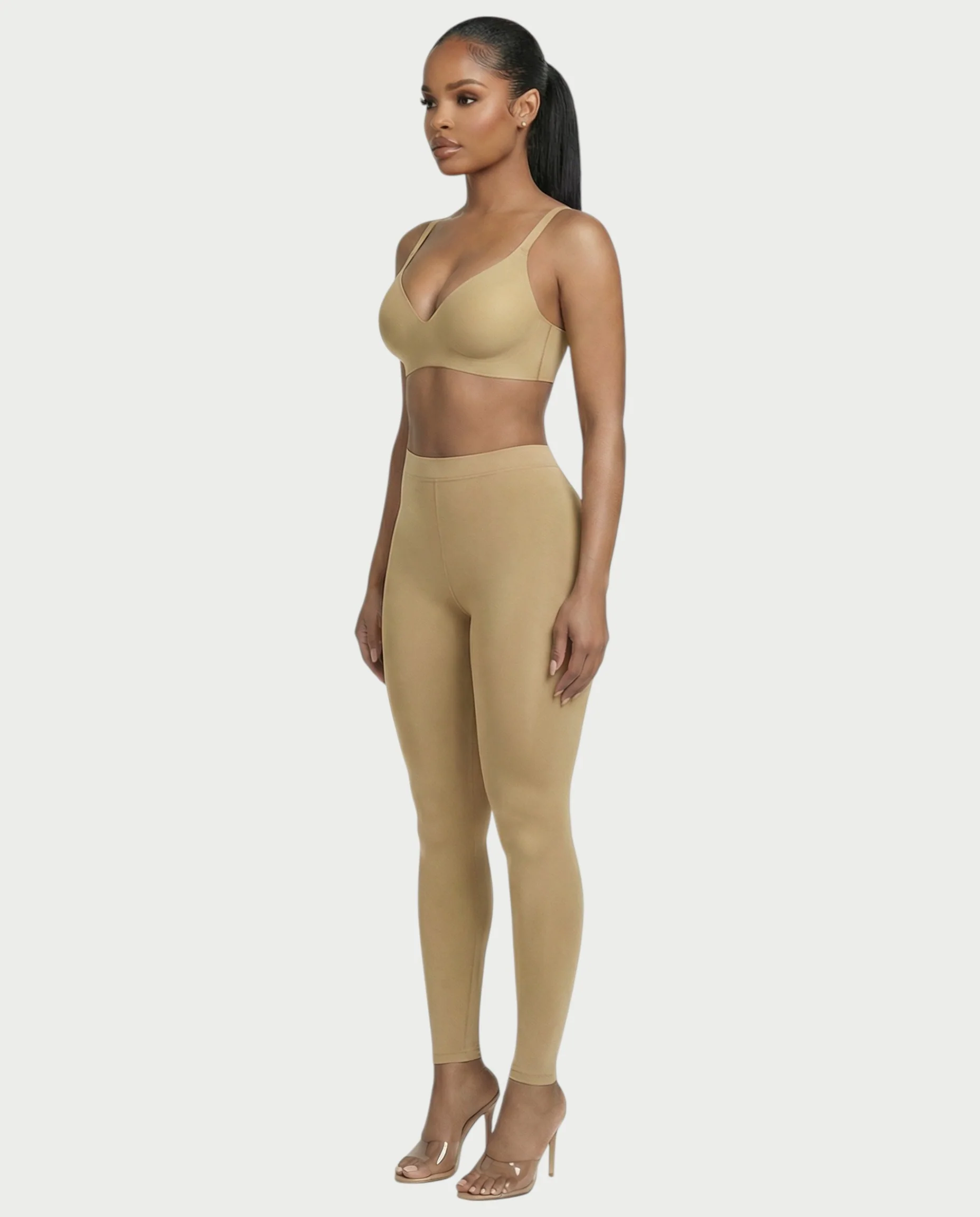 AKIANA Seamless Deep-V Jelly Bra - Image 23