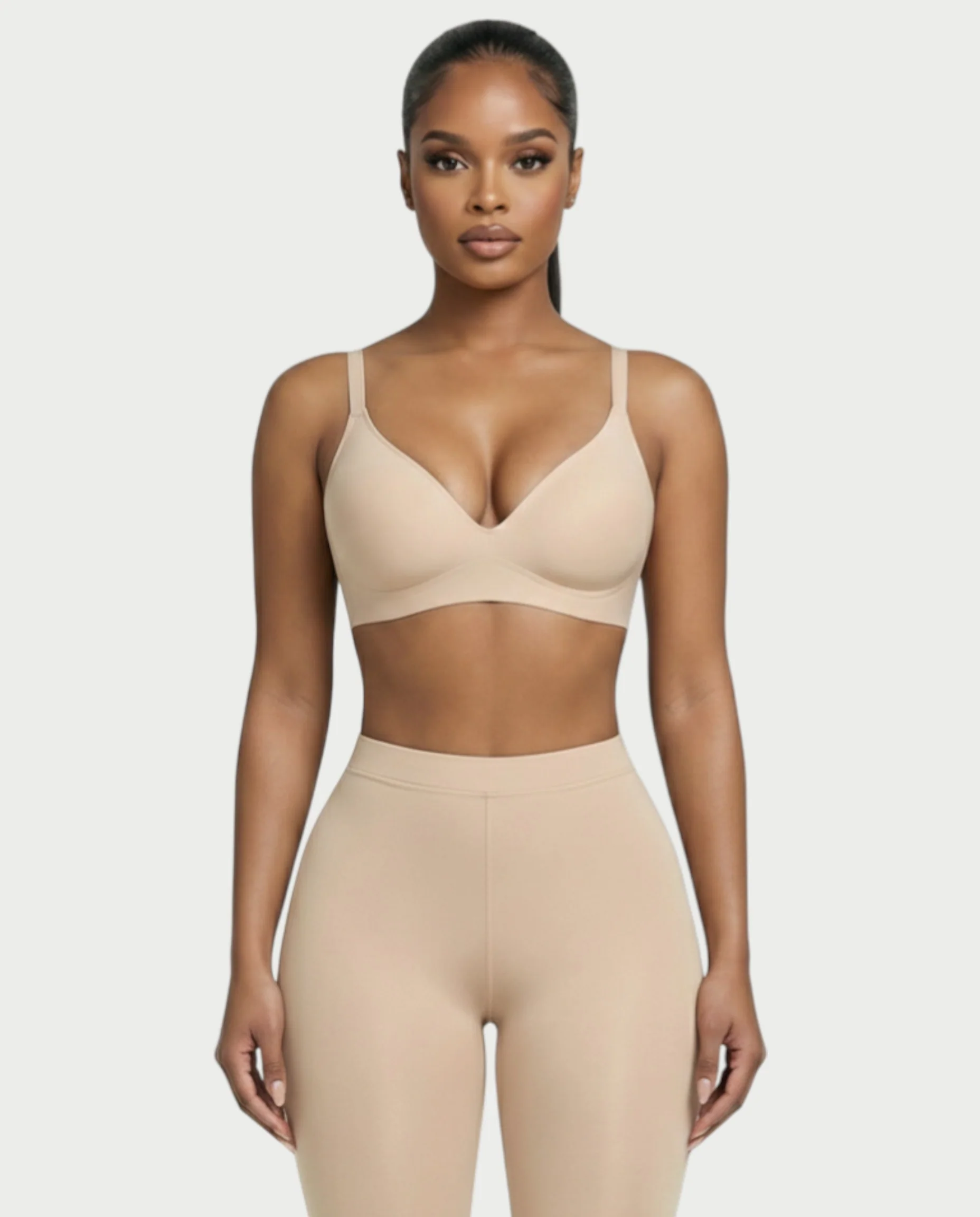 AKIANA Seamless Deep-V Jelly Bra - Image 5