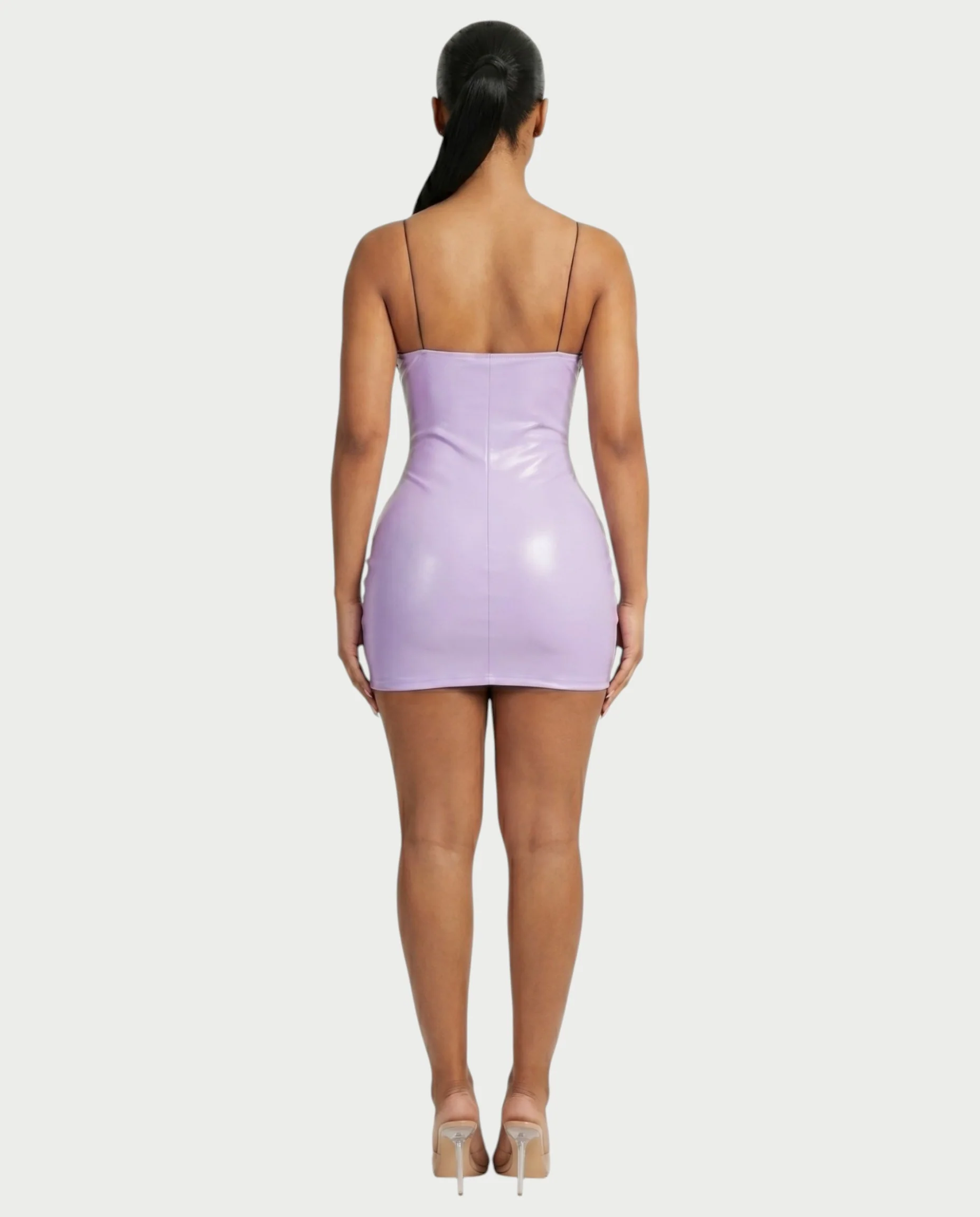 ANIRA Lace Trim Underwire Bust Bodycon Mini Dress - Image 2