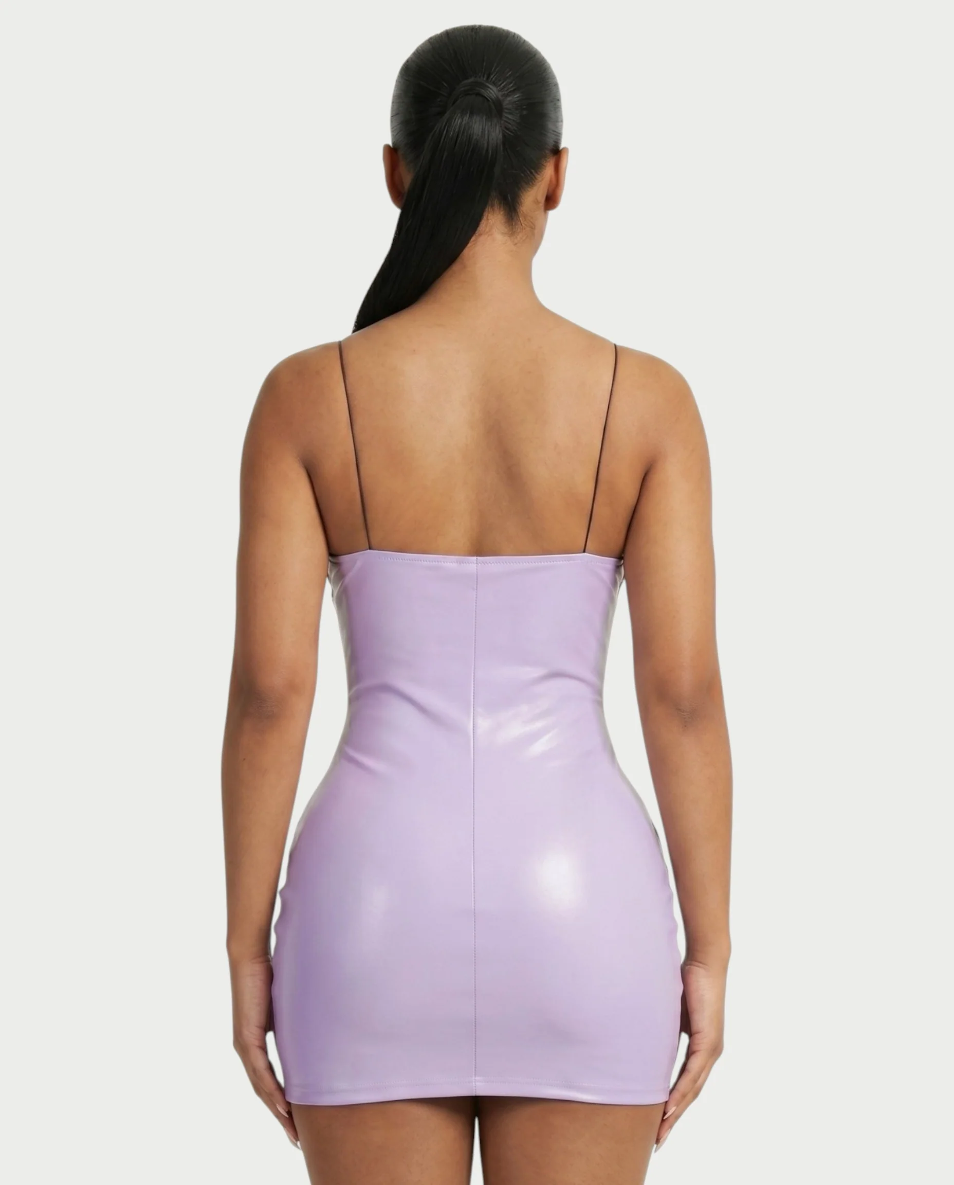ANIRA Lace Trim Underwire Bust Bodycon Mini Dress - Image 5