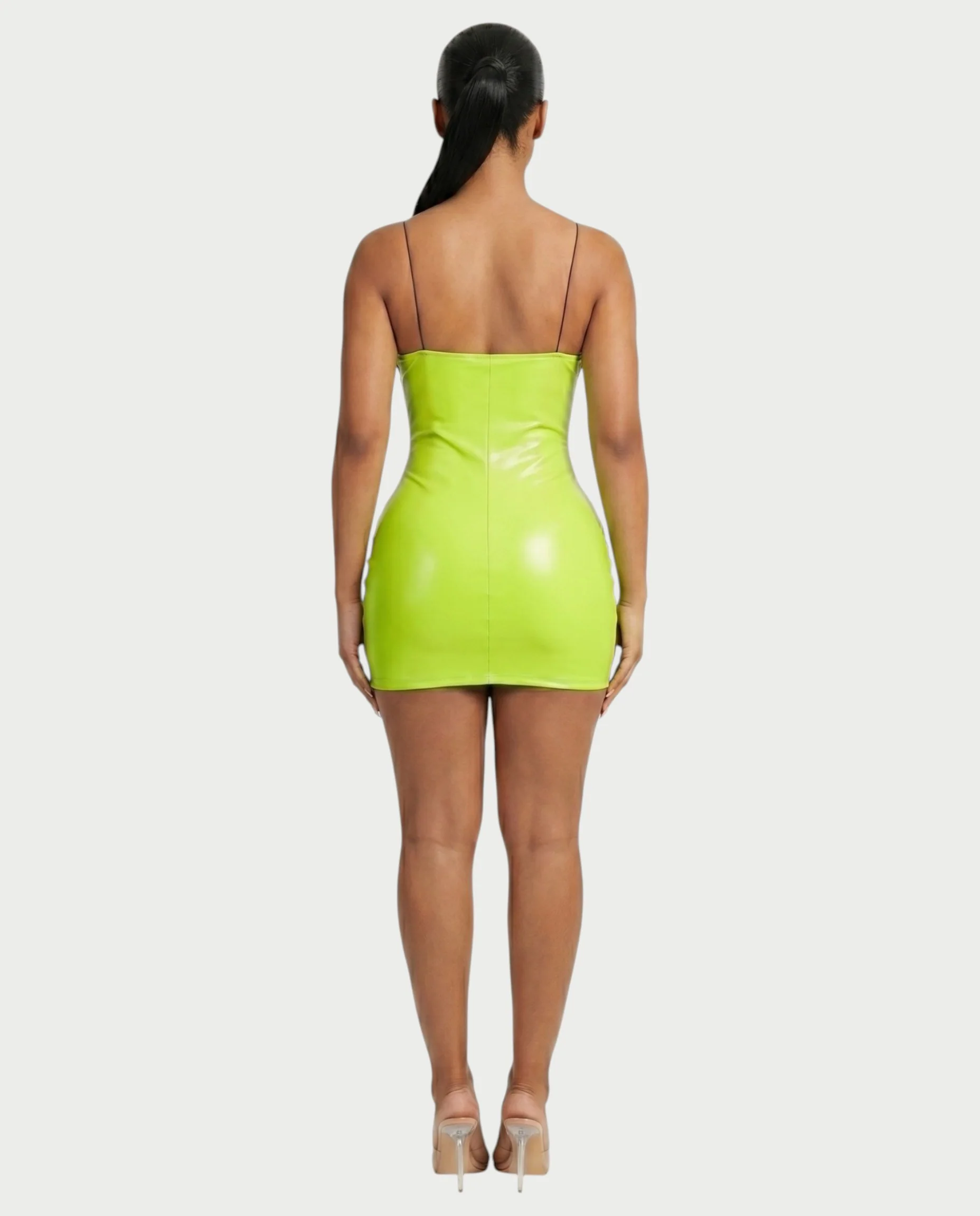 ANIRA Lace Trim Underwire Bust Bodycon Mini Dress - Image 7