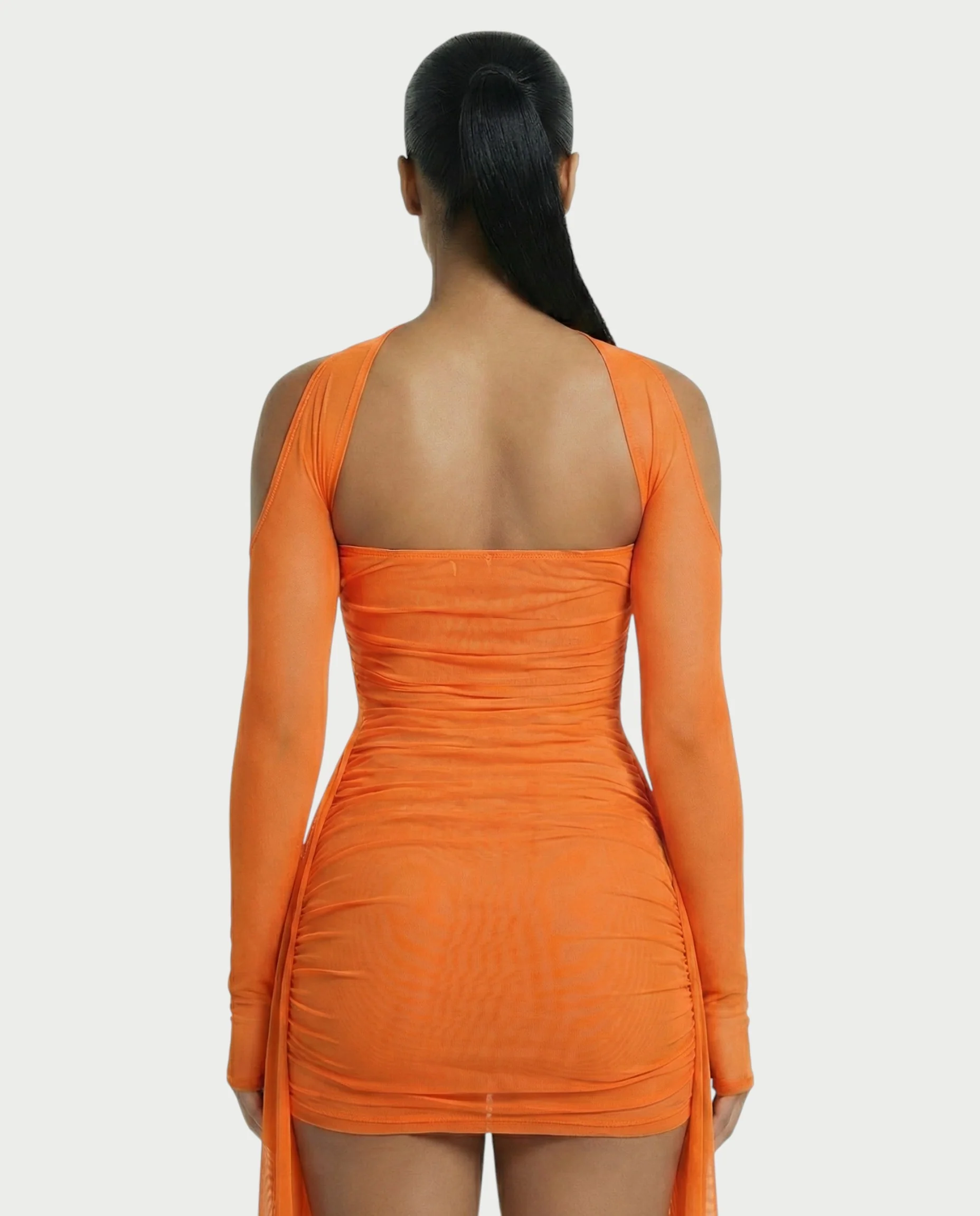 ANNE Strapless Mesh Mini Dress - Image 20