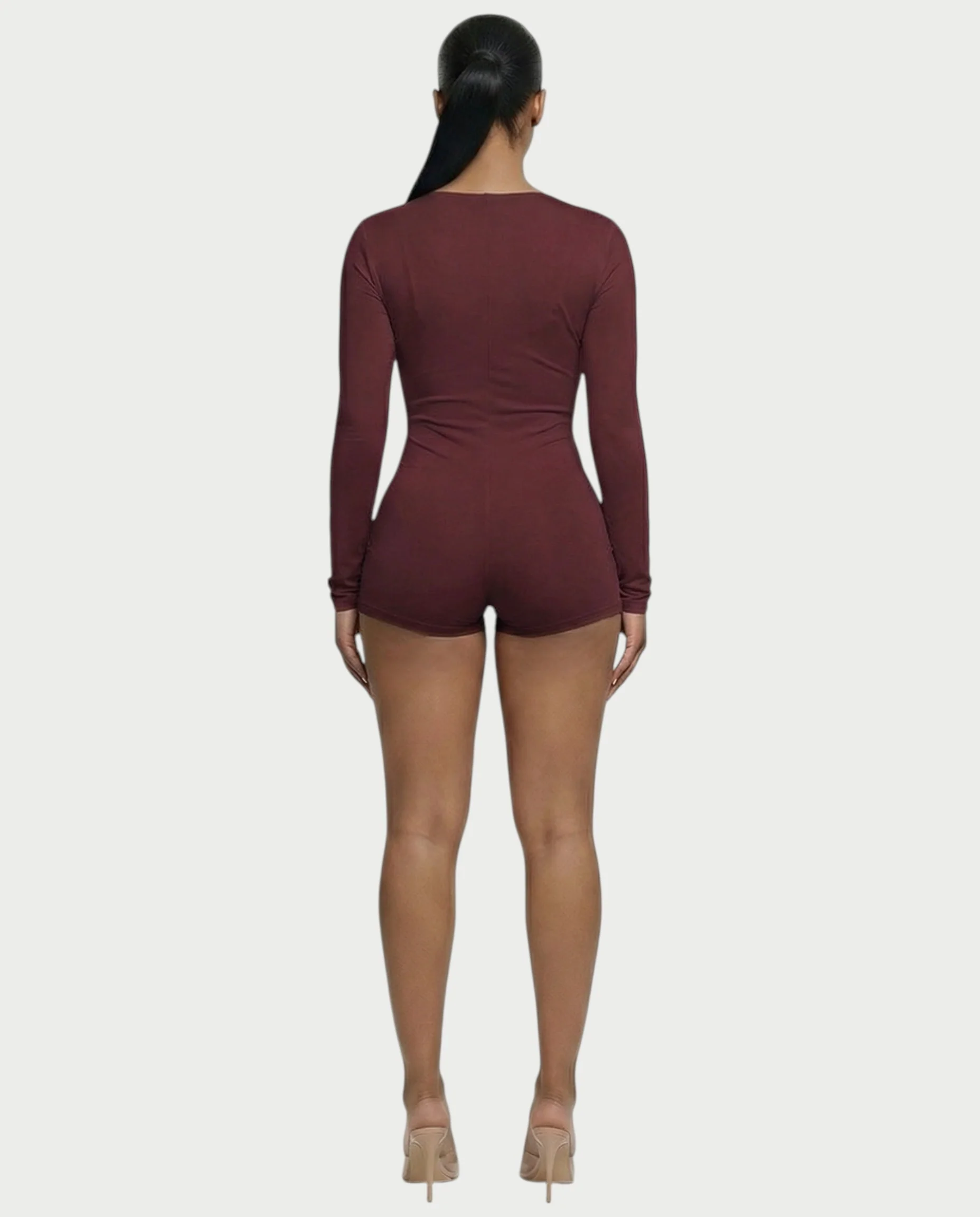 ARIELLE Halter Neck Romper - Image 7
