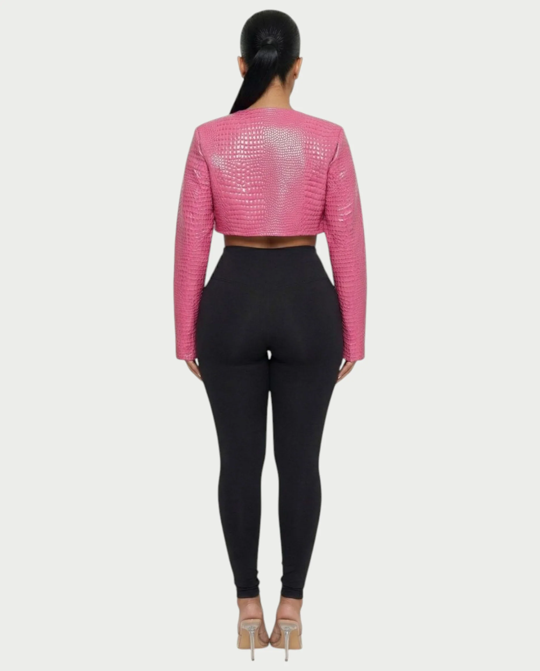 ASA Faux Croco Jacket - Image 10