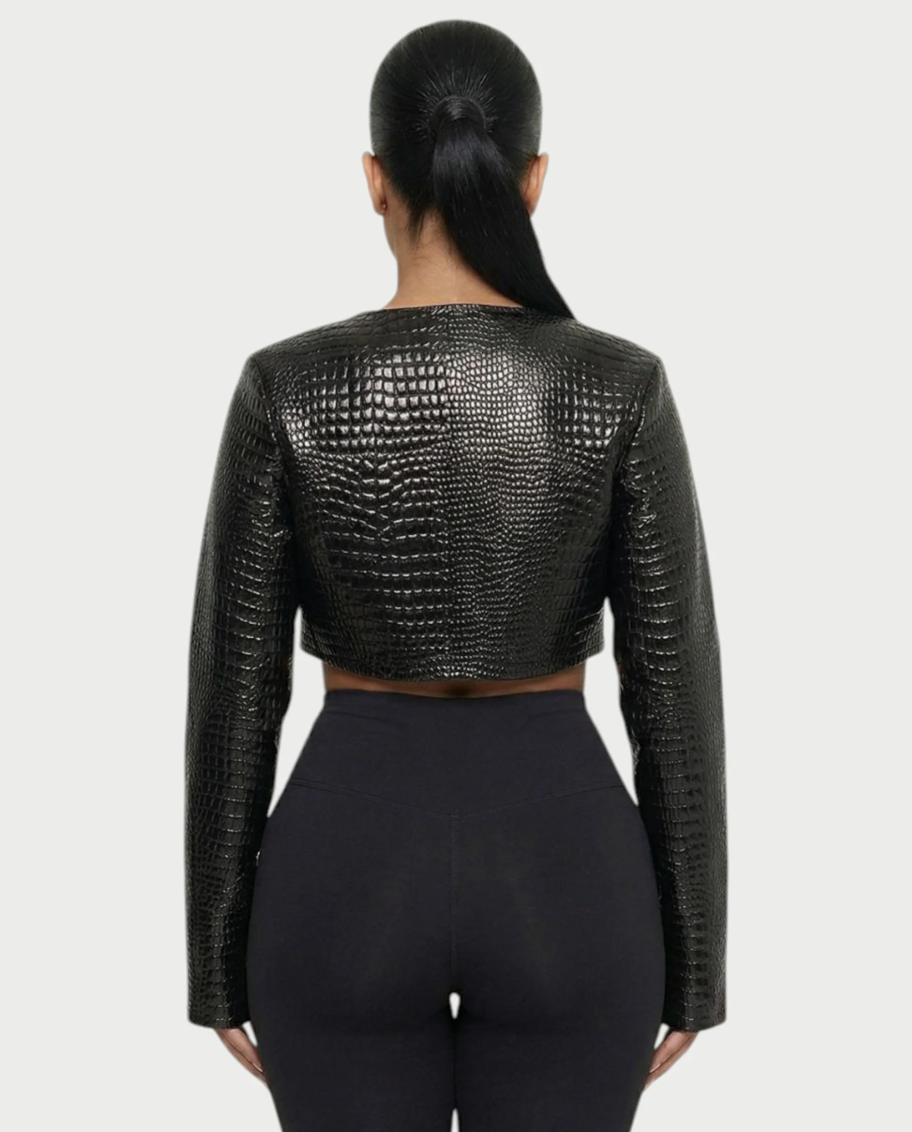 ASA Faux Croco Jacket - Image 12