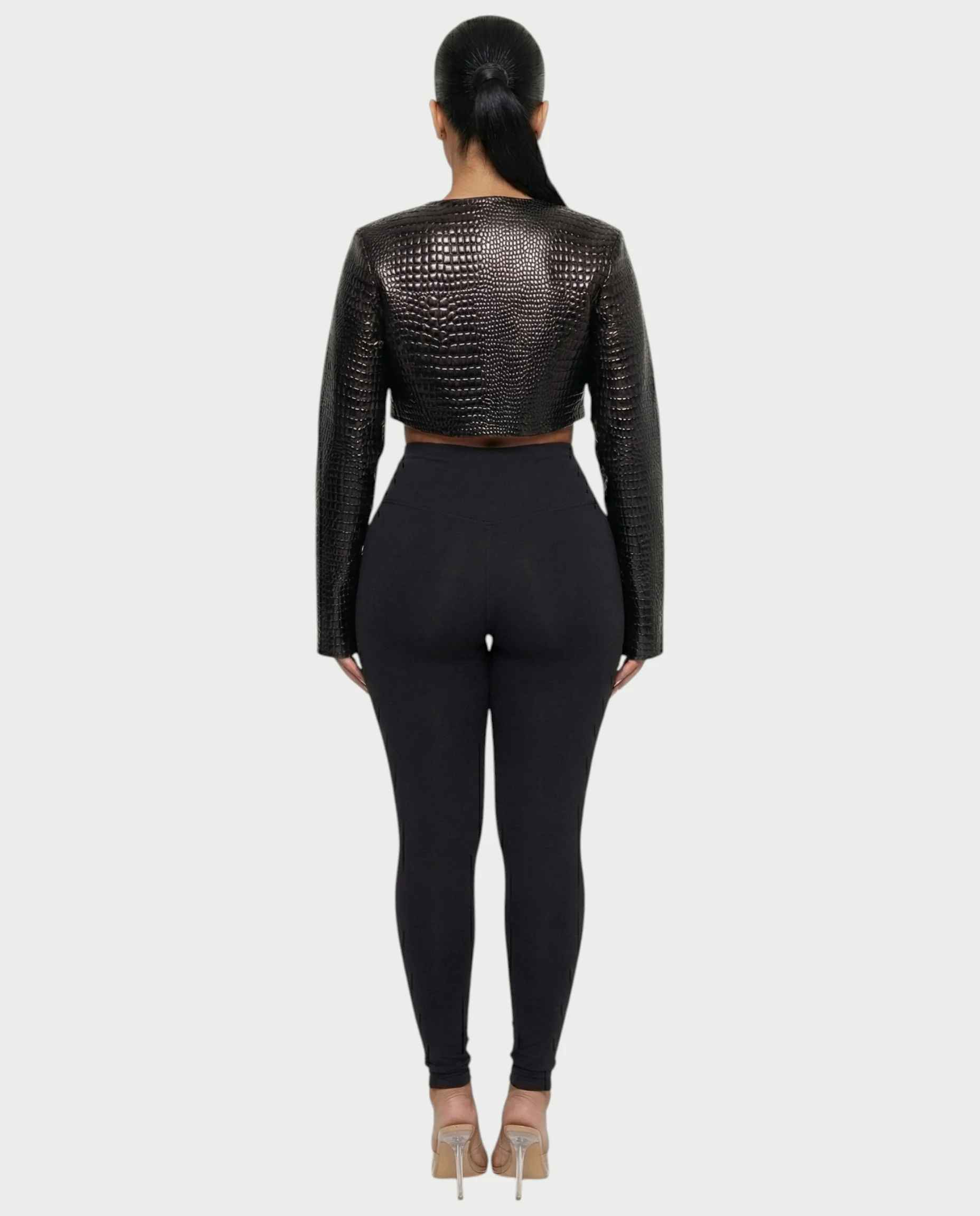 ASA Faux Croco Jacket - Image 15