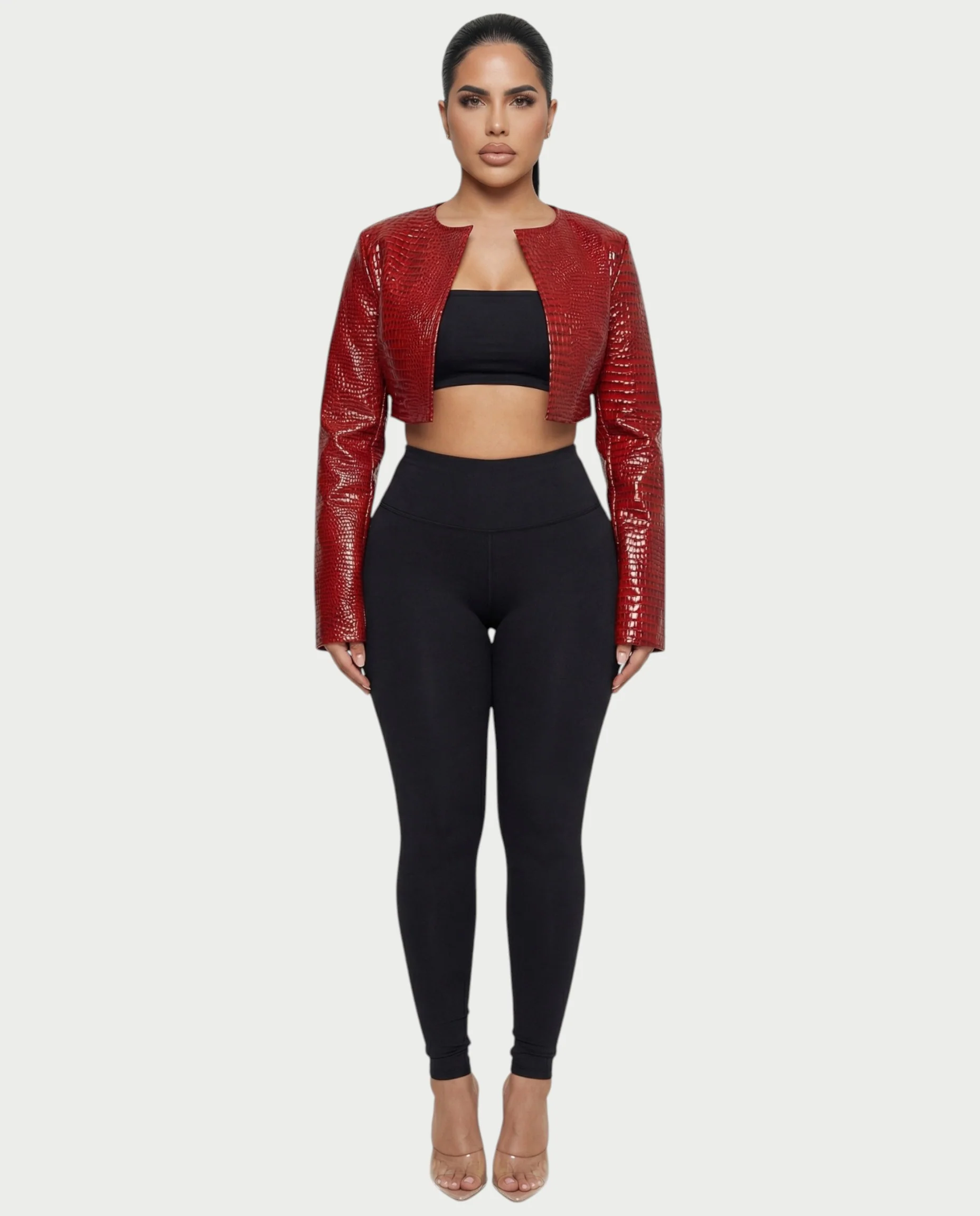 ASA Faux Croco Jacket - Image 3