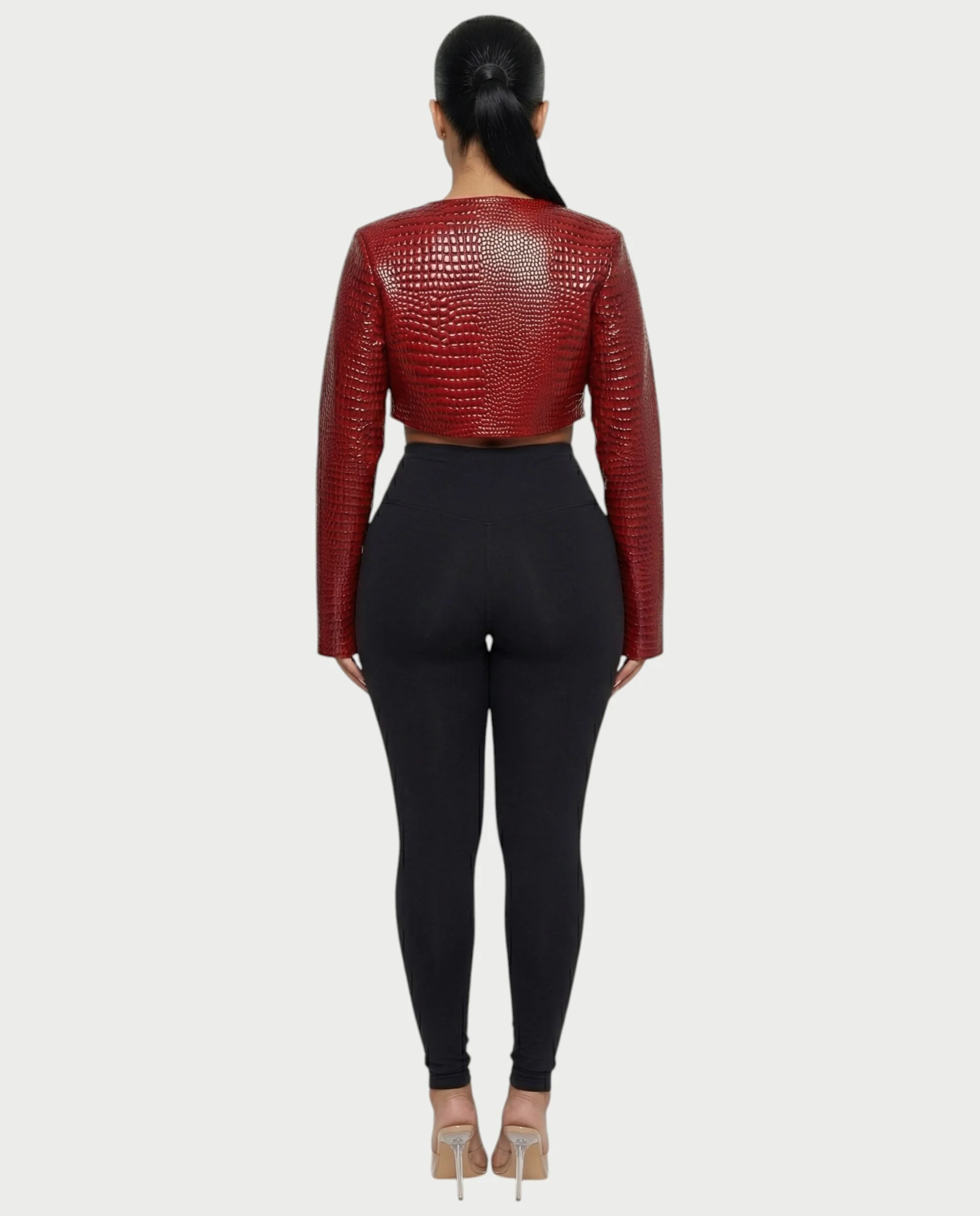 ASA Faux Croco Jacket - Image 4
