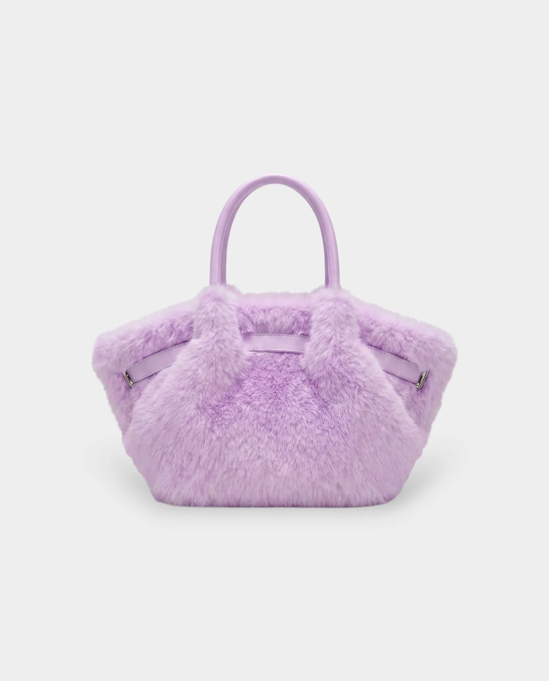 BRIVELLE Faux Fur Crossbody Handbag - Image 11