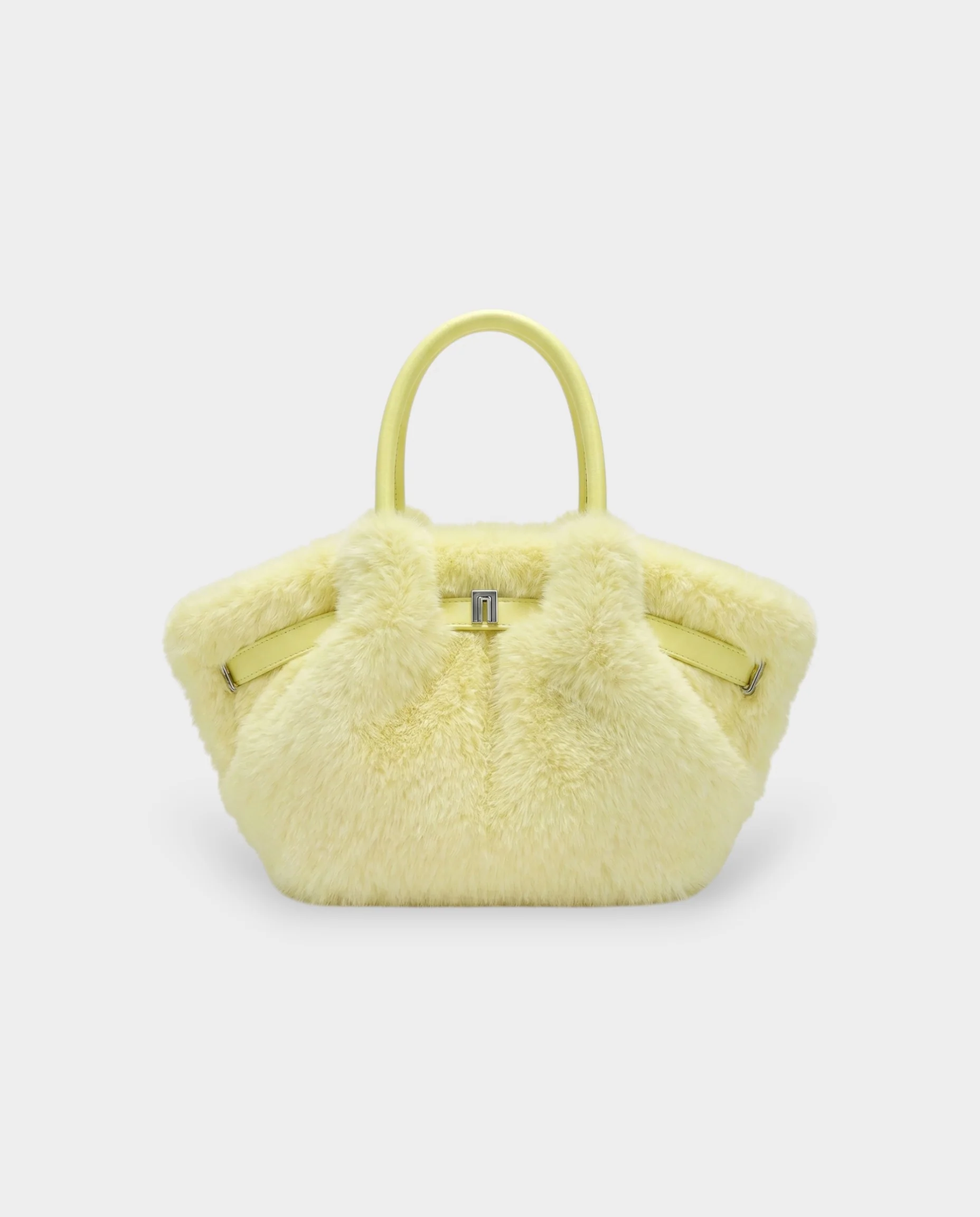 BRIVELLE Faux Fur Crossbody Handbag - Image 16