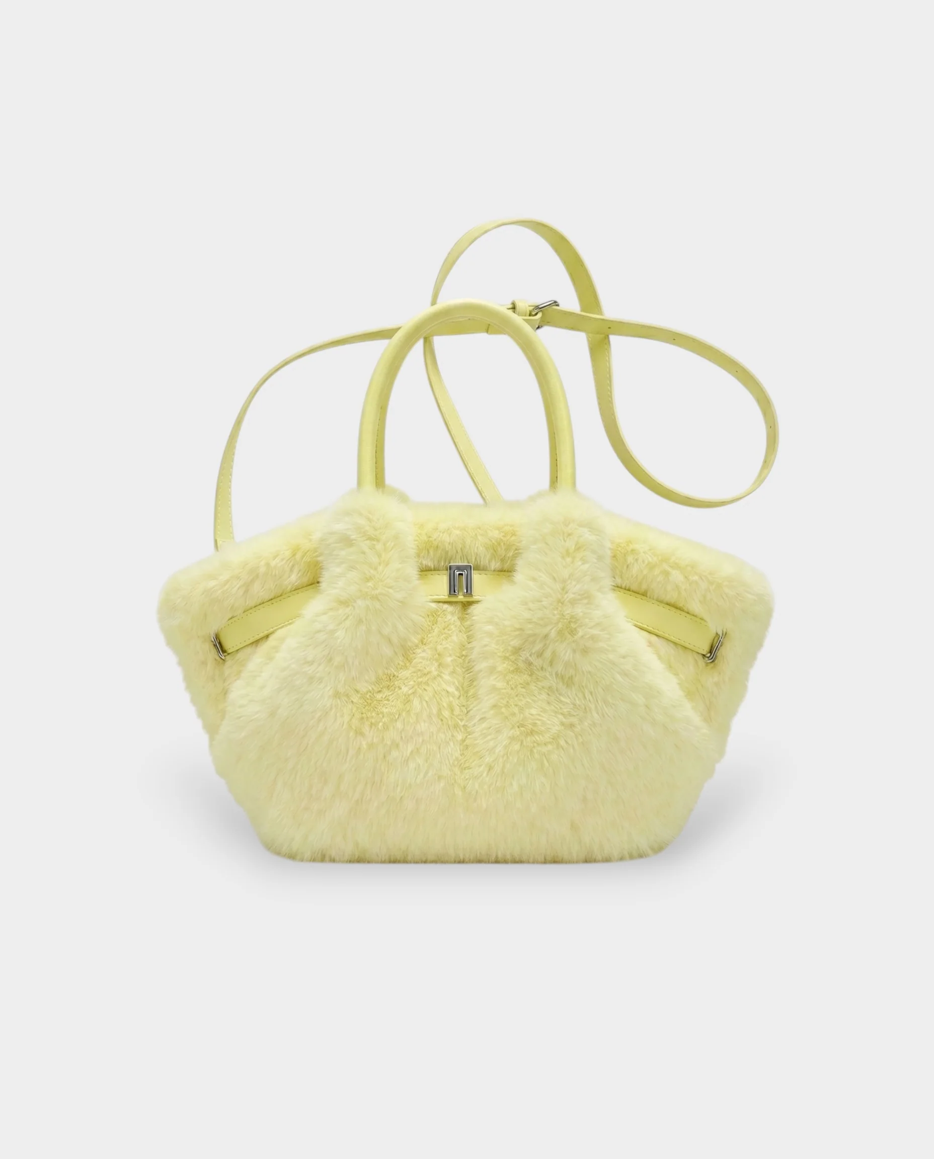 BRIVELLE Faux Fur Crossbody Handbag - Image 18