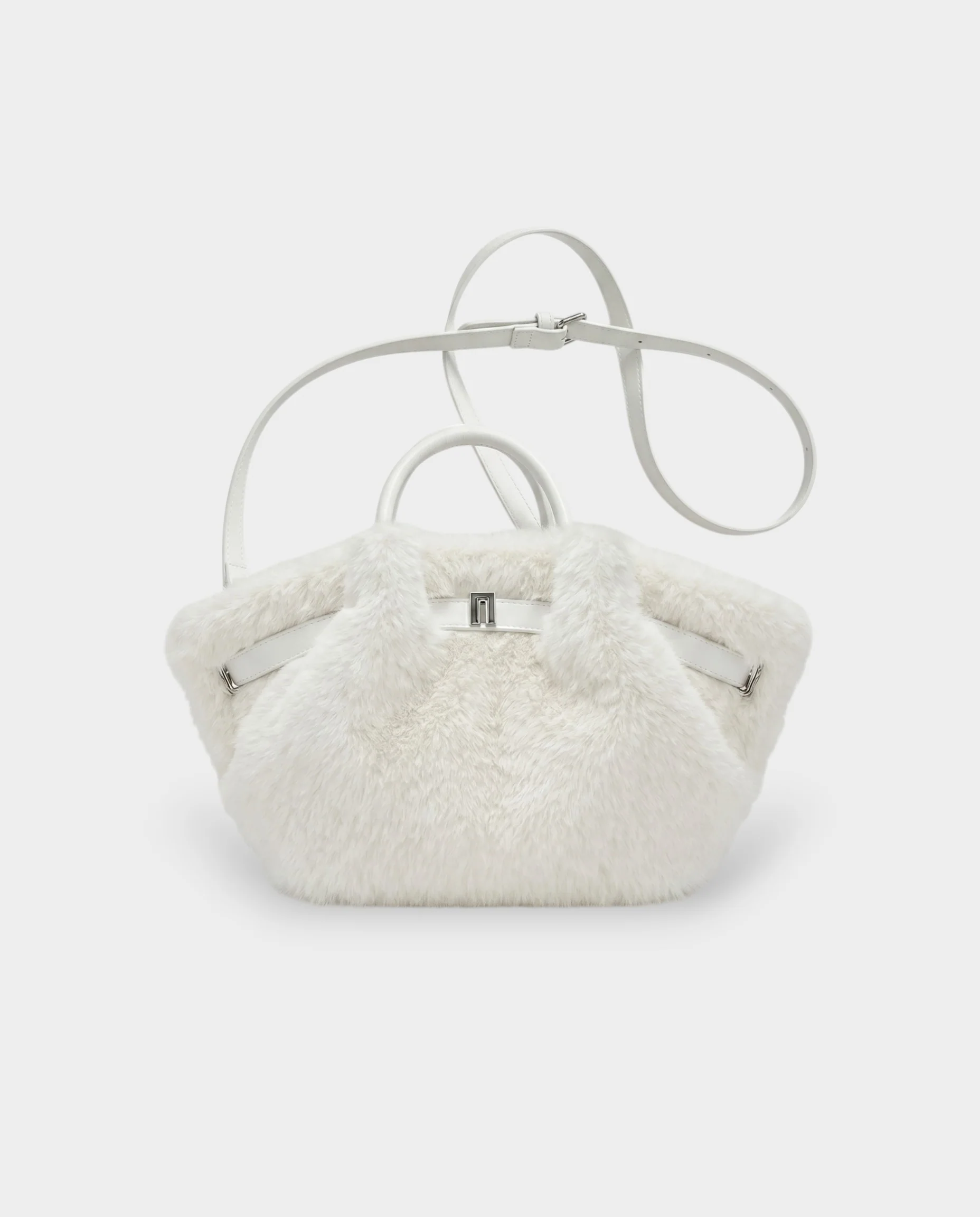 BRIVELLE Faux Fur Crossbody Handbag - Image 21