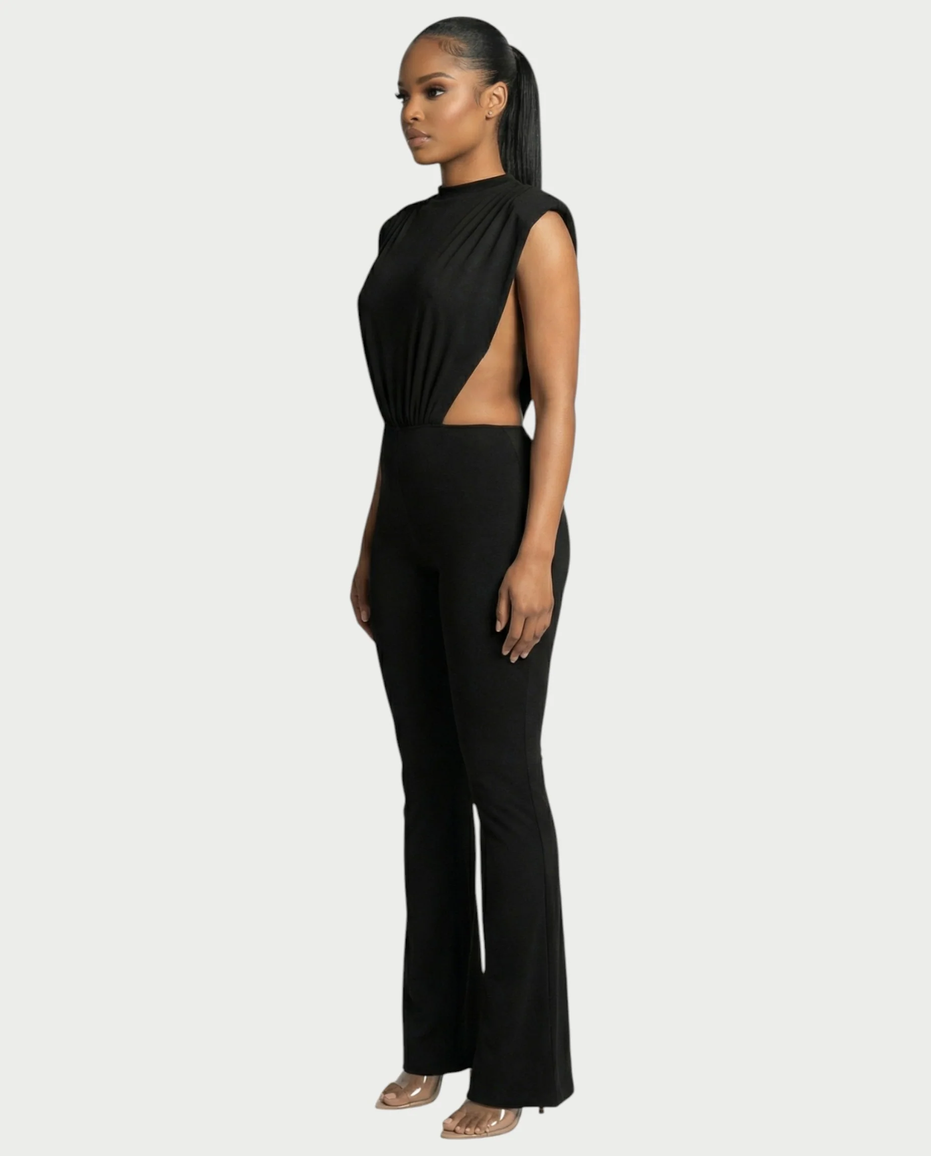 CIRELLE Cutout Straight-Leg Jumpsuit - Image 3