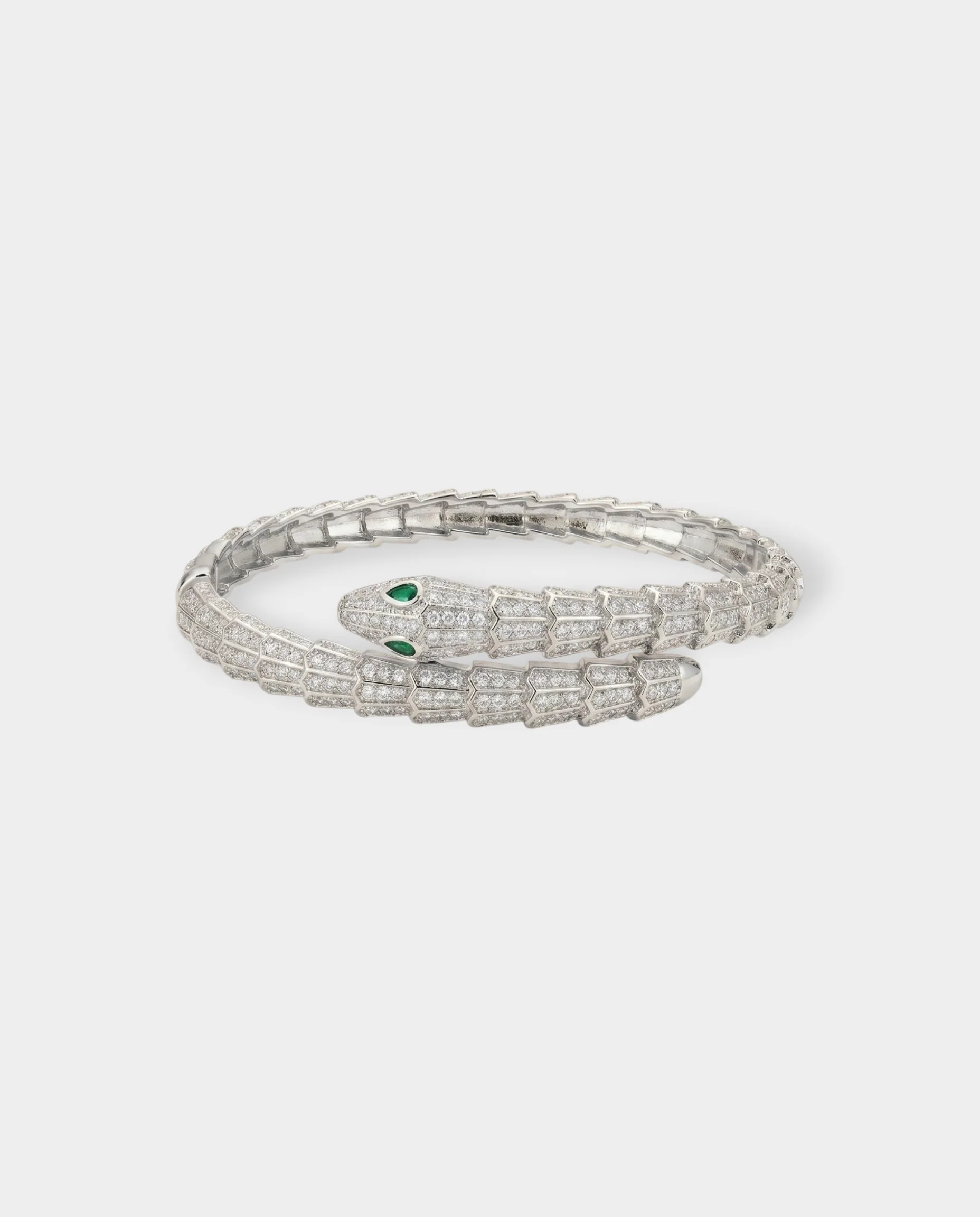 Crystal Pavé Snake Wrap Bracelet - Image 5