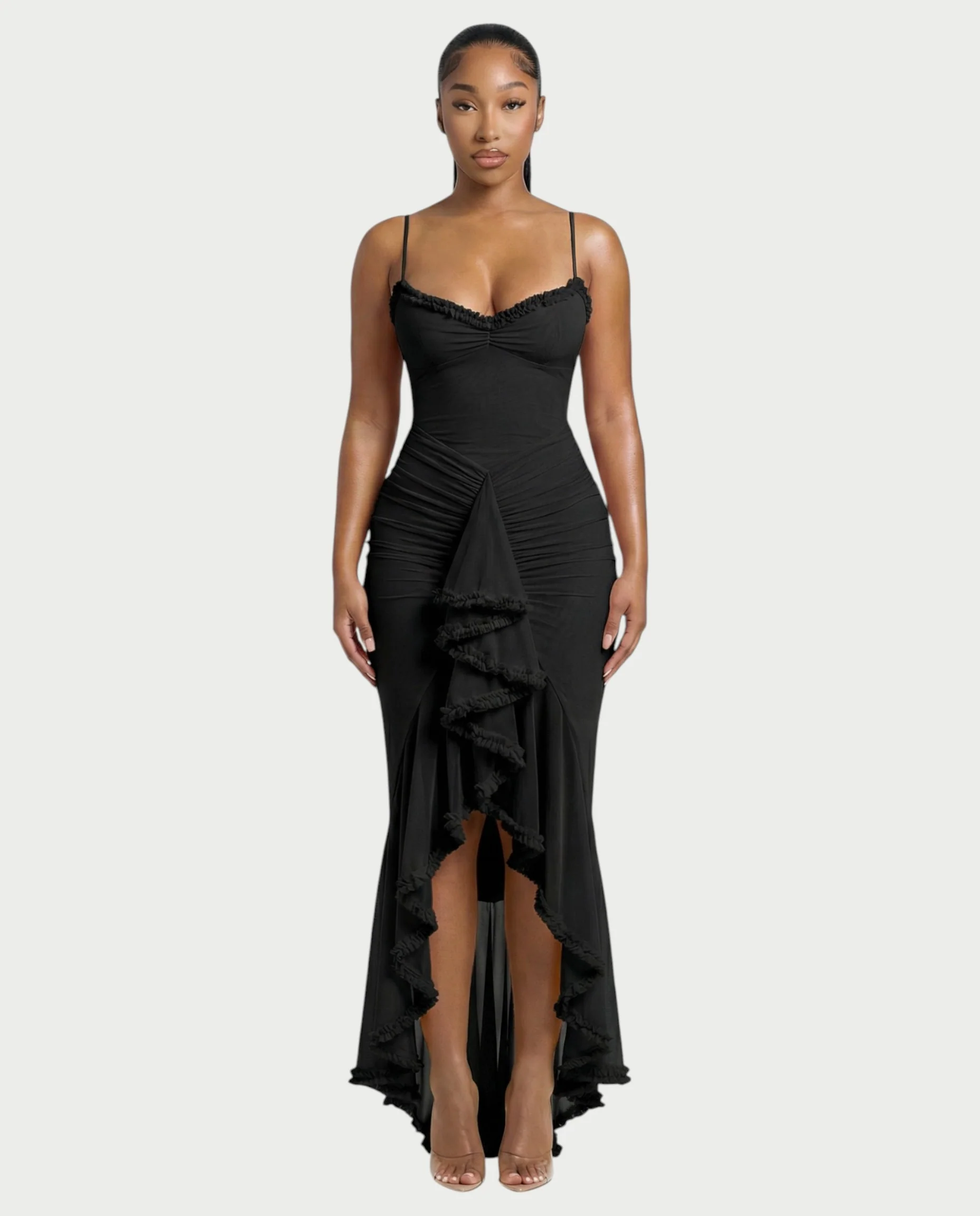 CYNTHIA Ruffled Maxi Dress - Image 11