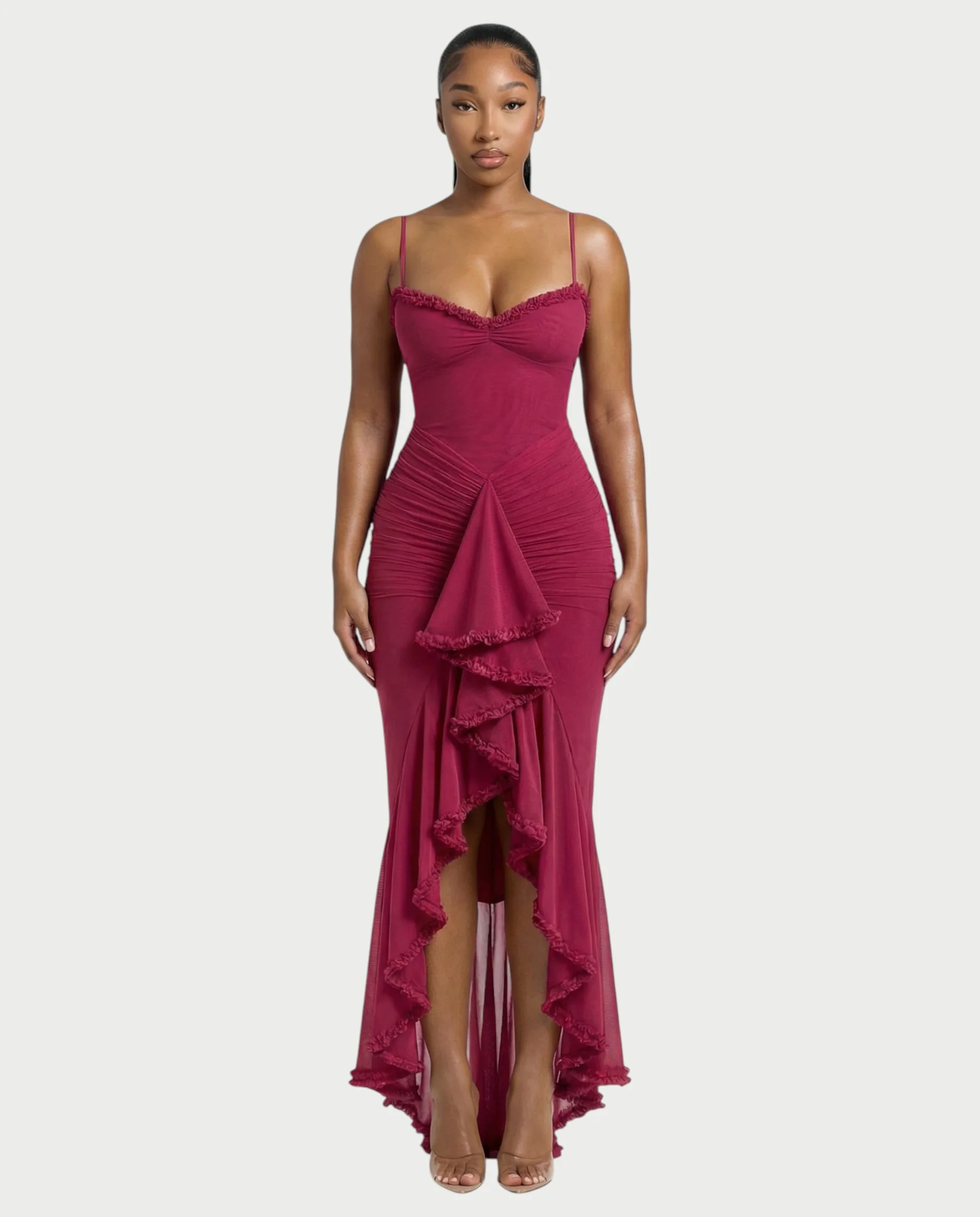 CYNTHIA Ruffled Maxi Dress - Image 6