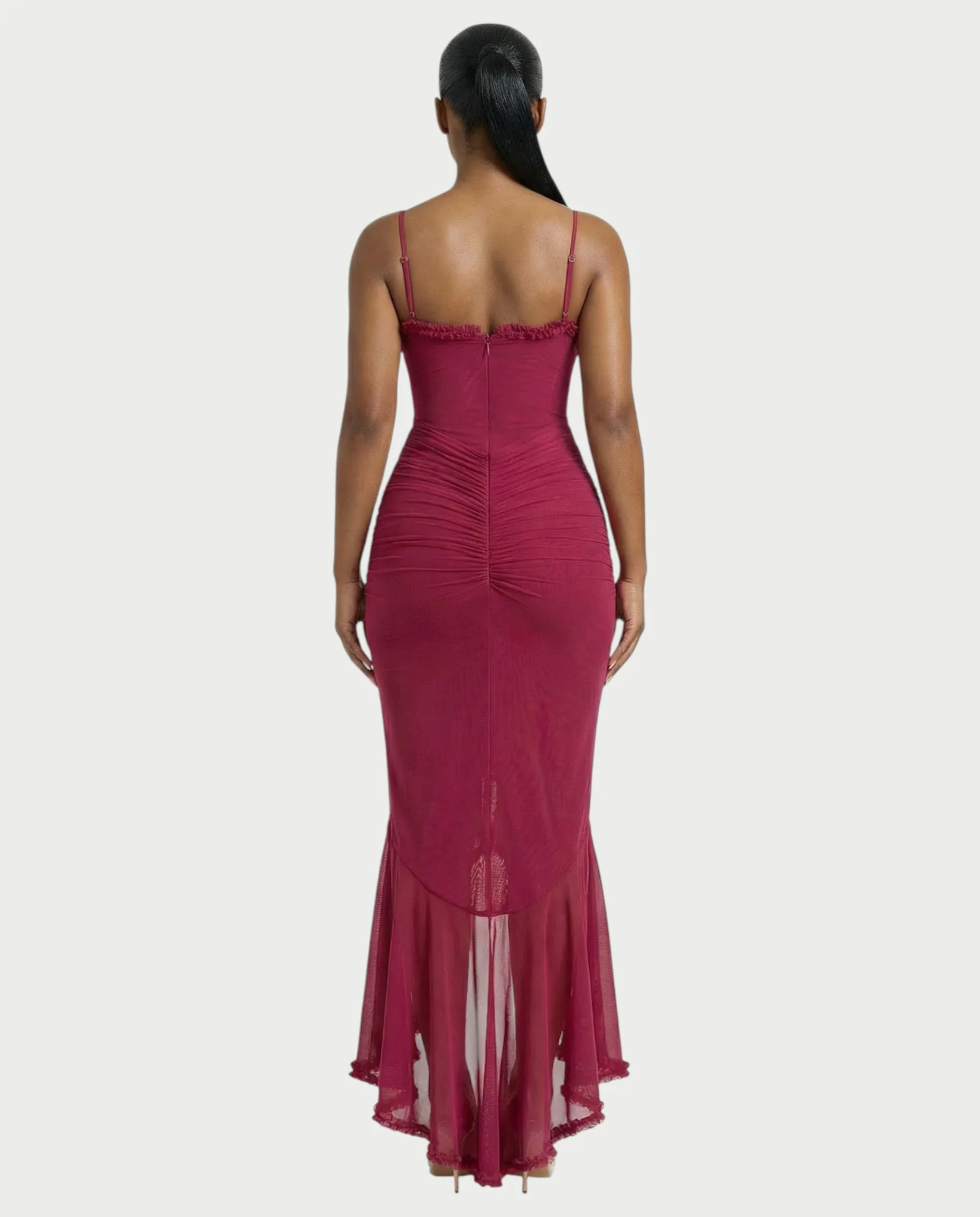 CYNTHIA Ruffled Maxi Dress - Image 7