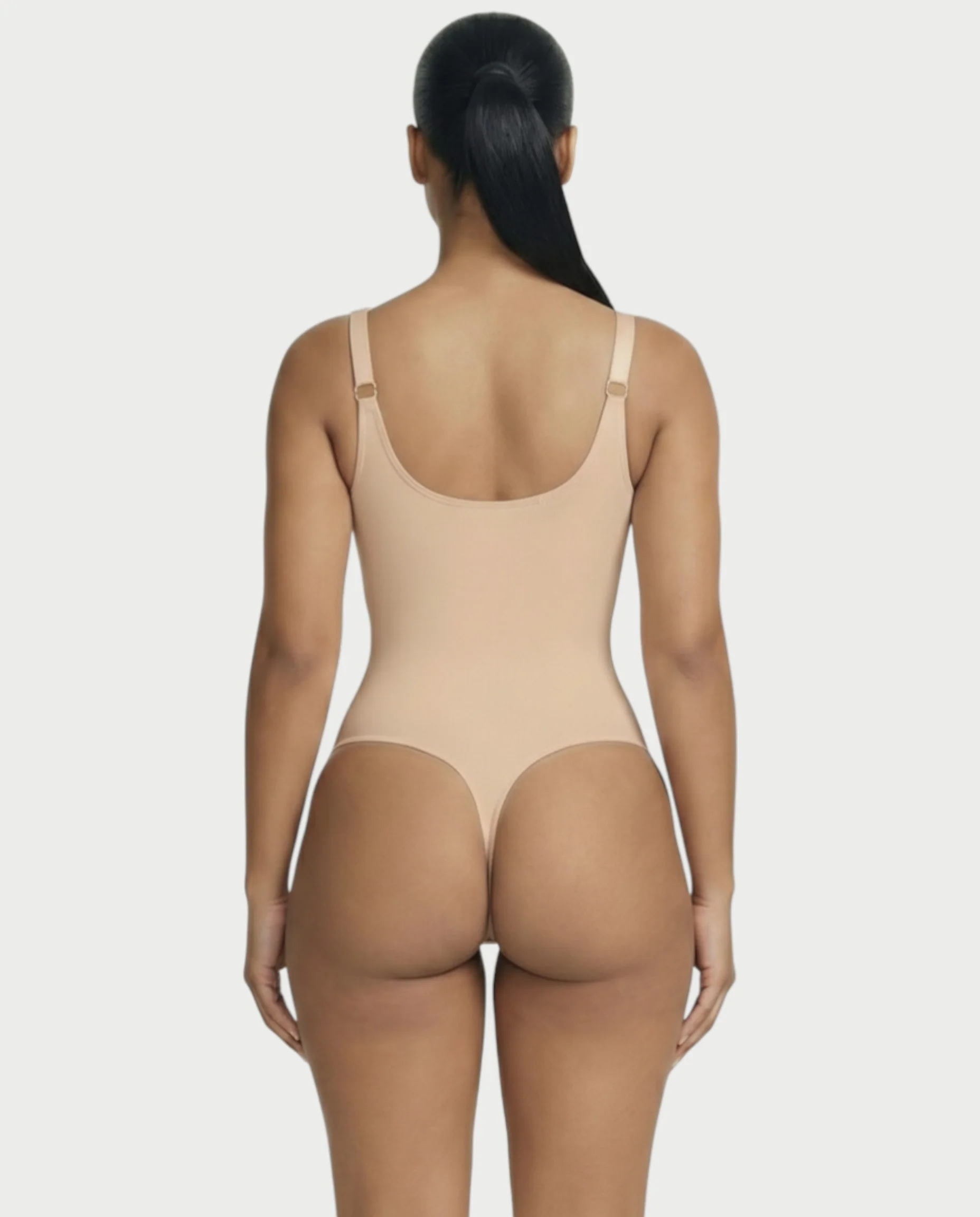 Deep-V Neck Shapewear Bodysuit - Image 13