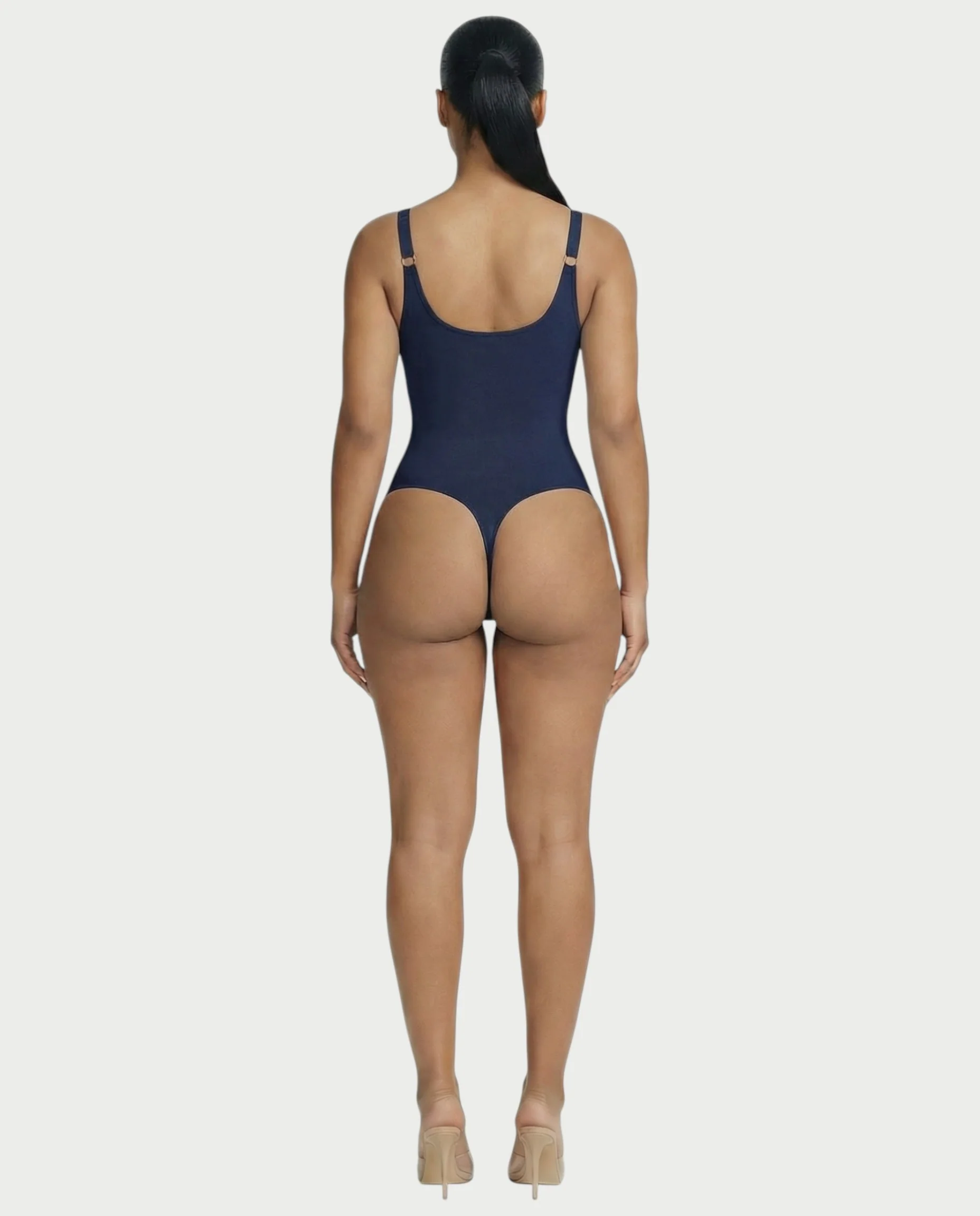 Deep-V Neck Shapewear Bodysuit - Image 30