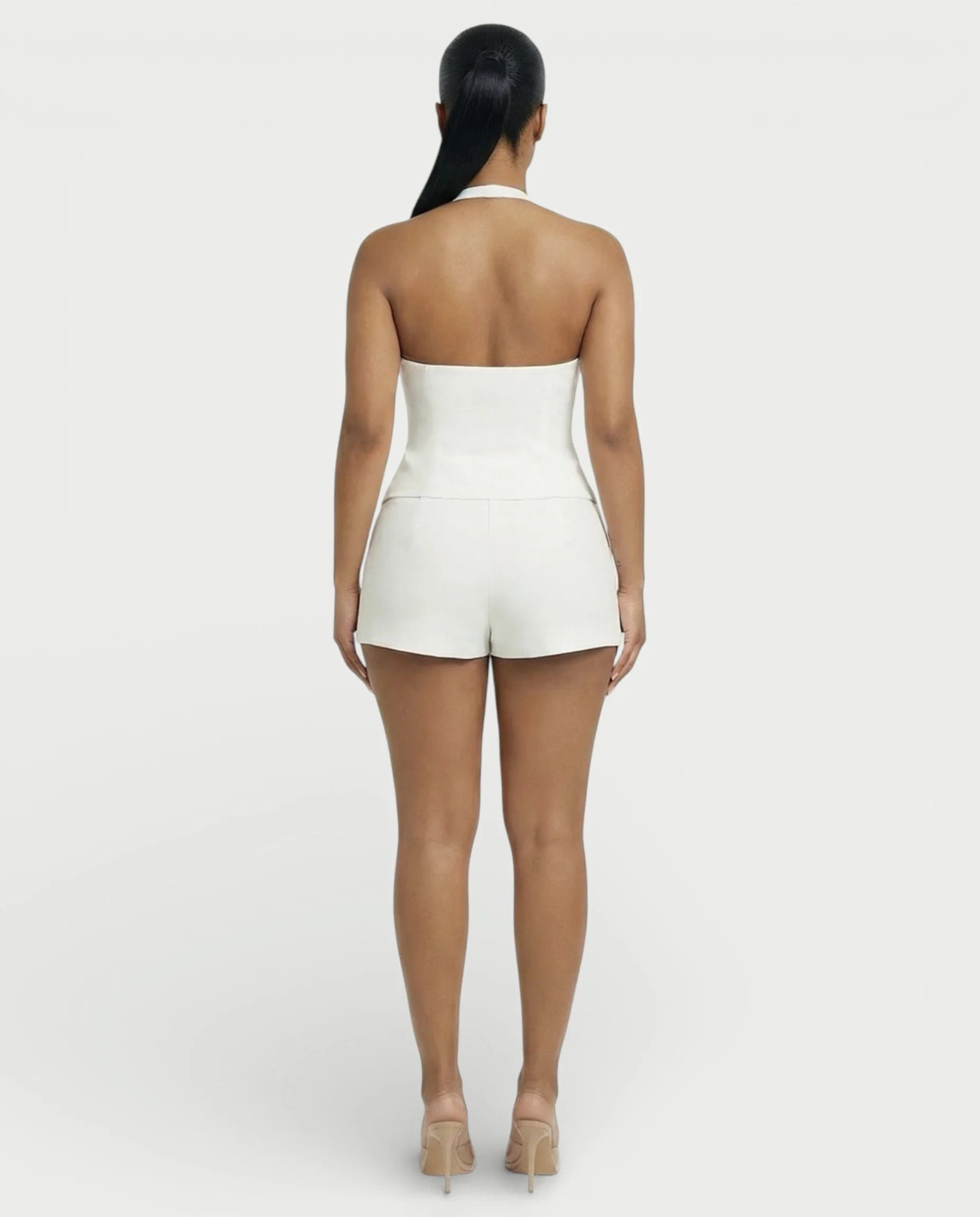 DIANA Halter Top and Pleated Skirt Set - Image 4