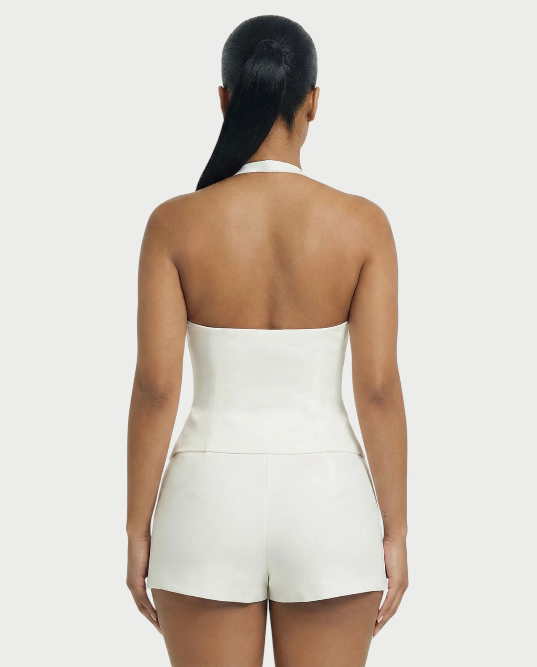 DIANA Halter Top and Pleated Skirt Set - Image 5
