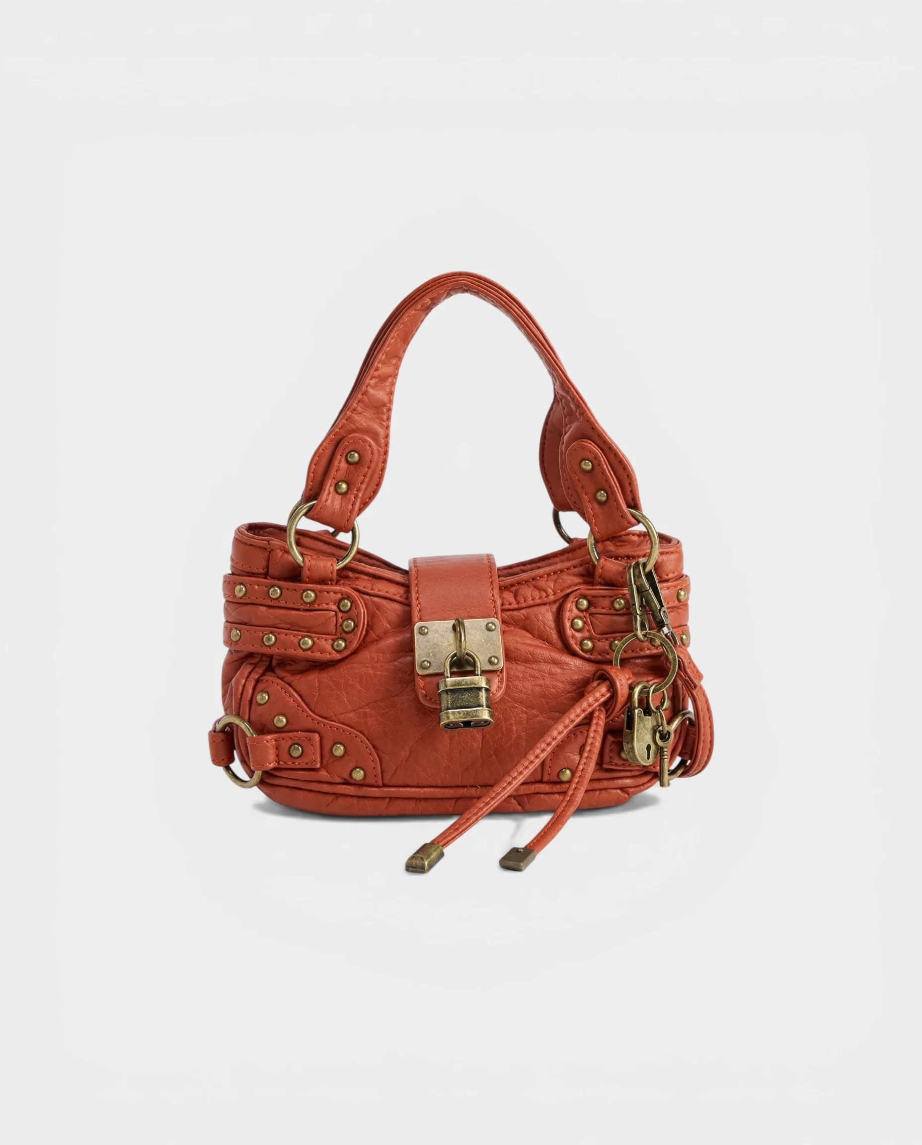 DOSA Studded Padlock Crossbody Bag - Image 12
