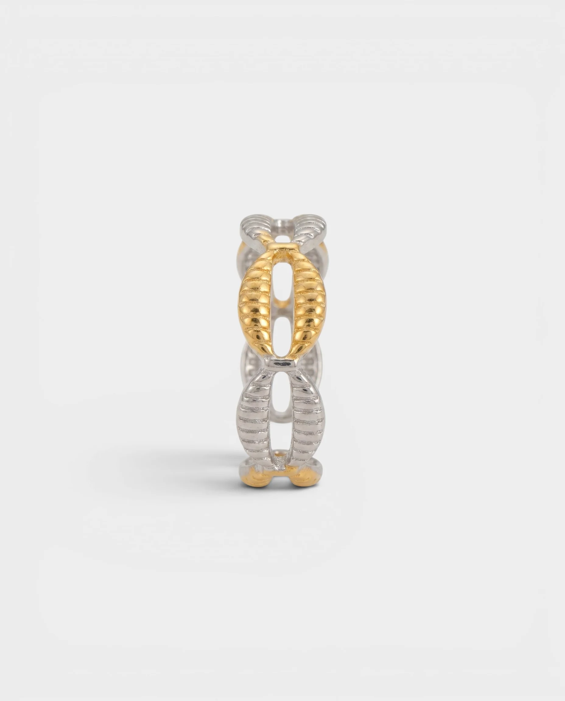 Dual-Tone Shell Wrap Ring - Image 3