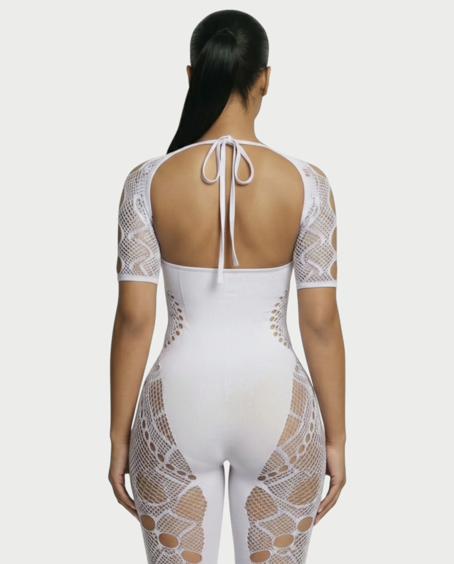 ELISE Cutout Rhinestone Jumpsuit - Image 15