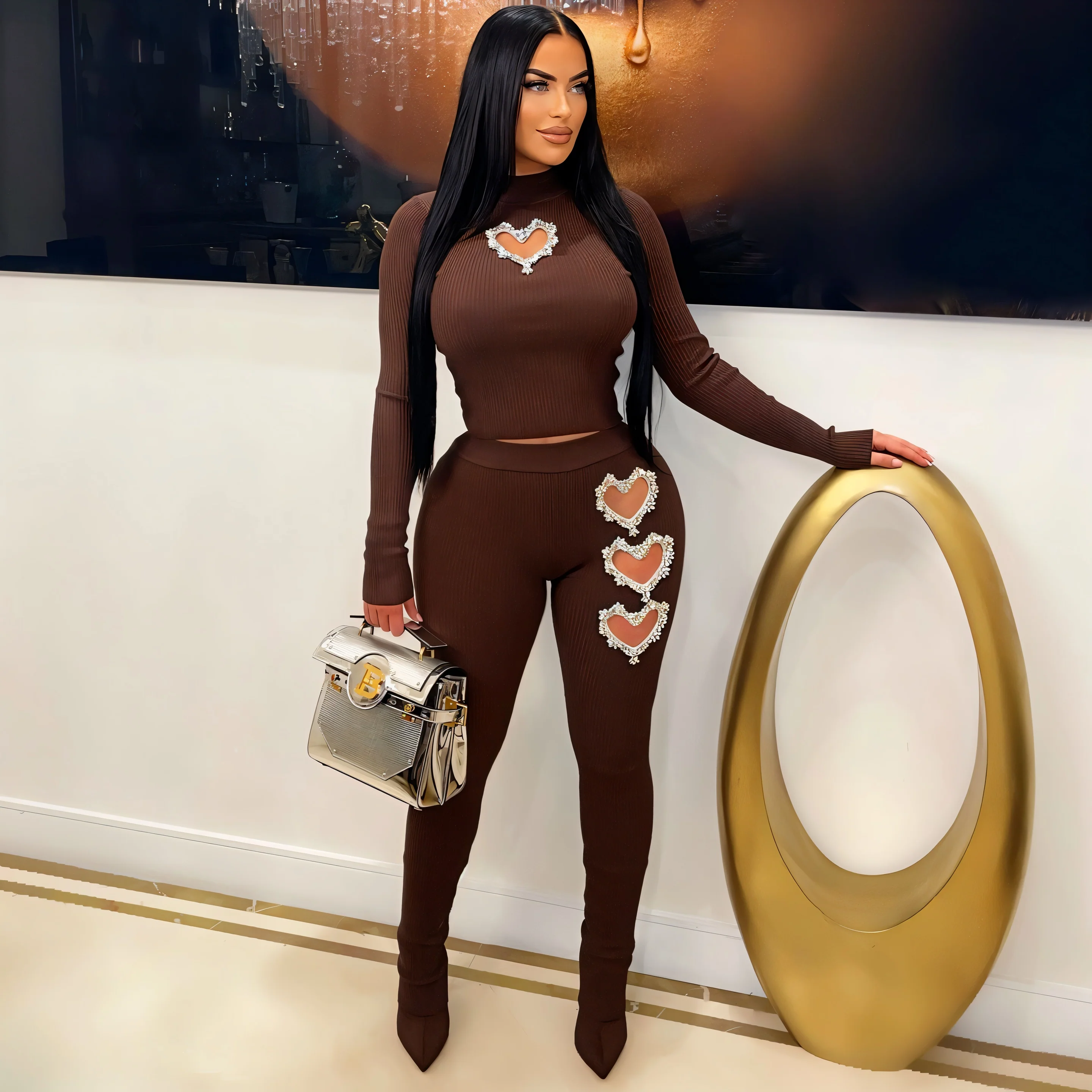 ESME Embelished Heart Cutout Set - Image 9
