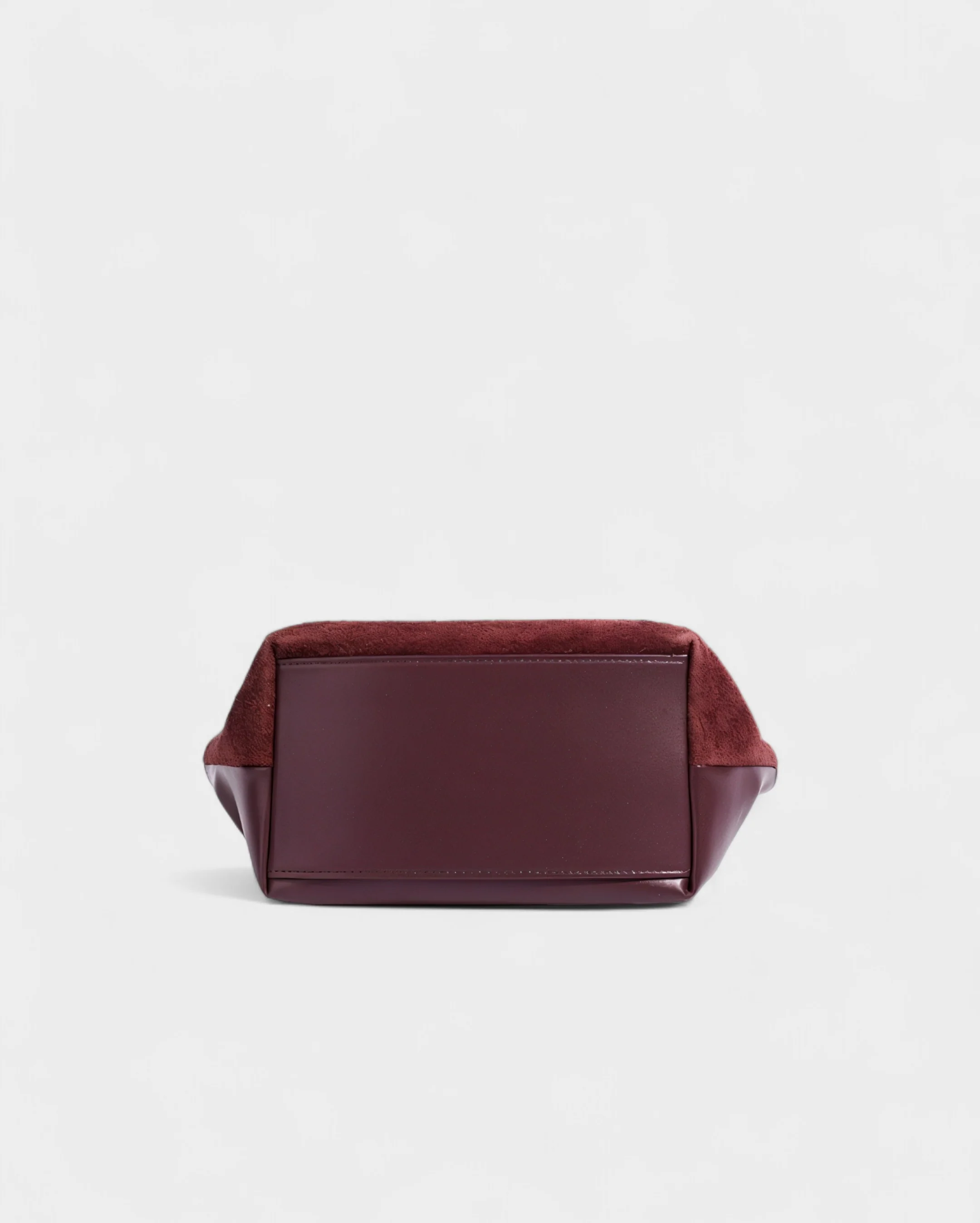 EVANNA Faux Suede Leather Shoulder Tote Bag - Image 5