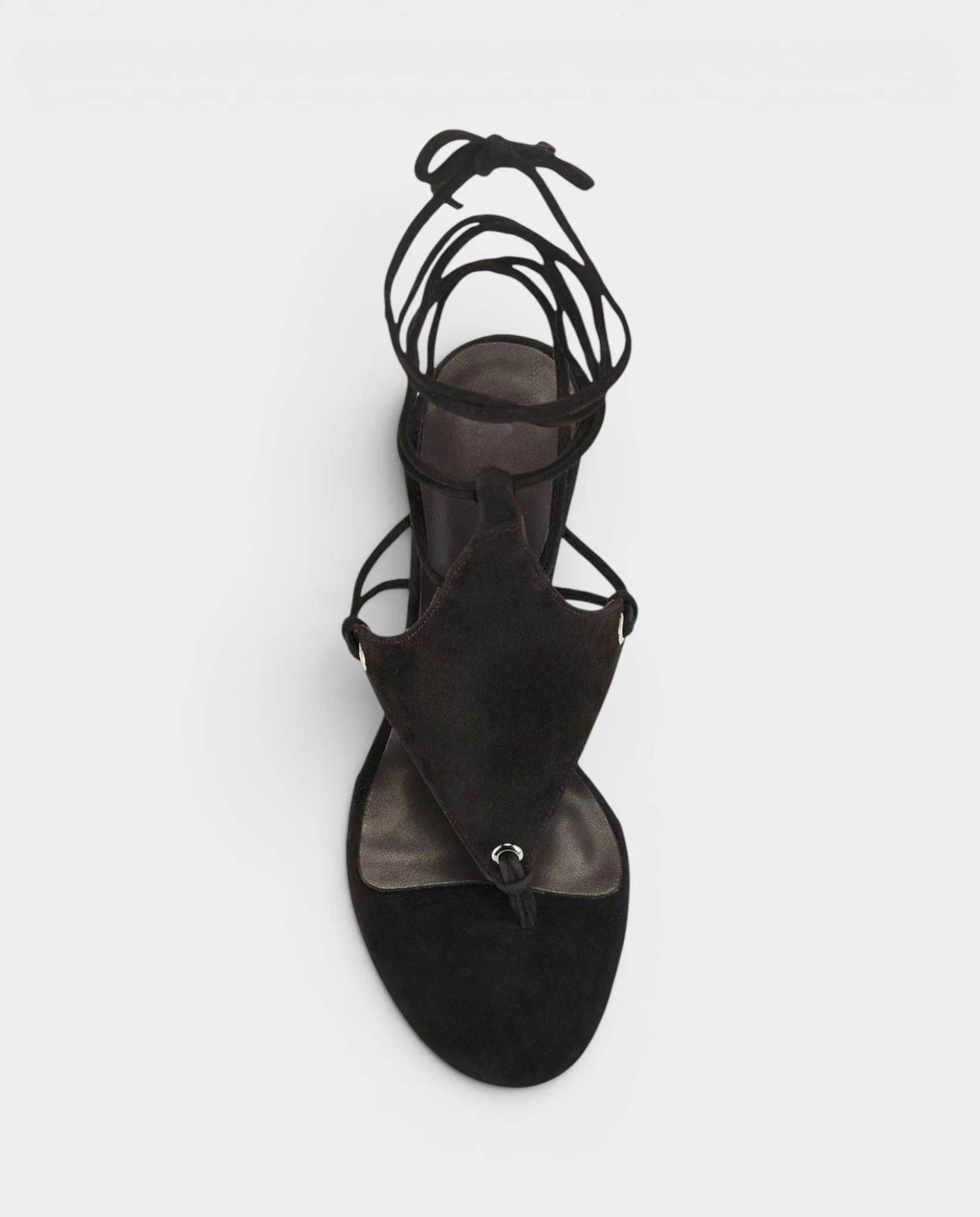 FELICE Lace-Up High-Heeled Wedge Sandals - Image 10
