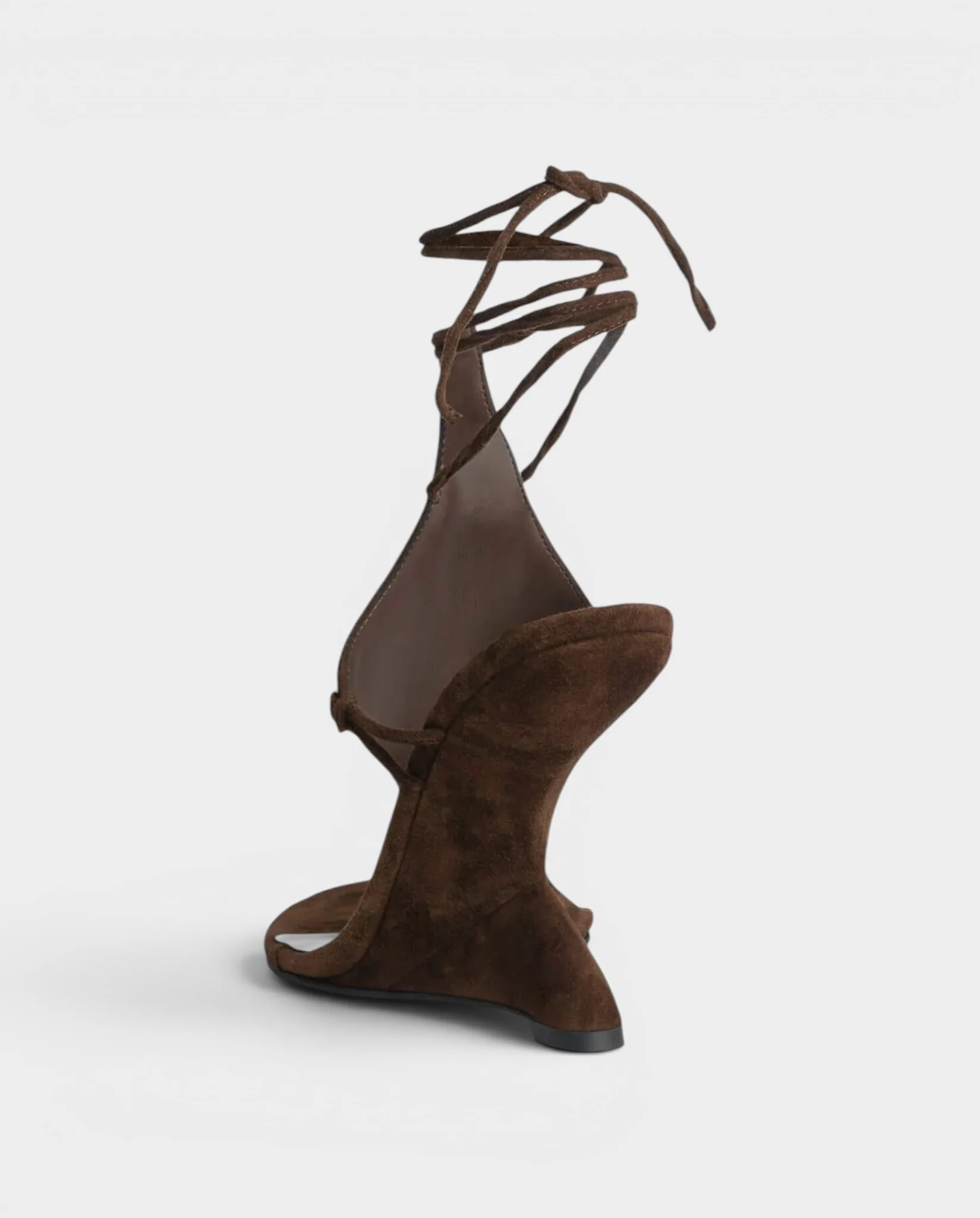 FELICE Lace-Up High-Heeled Wedge Sandals - Image 18