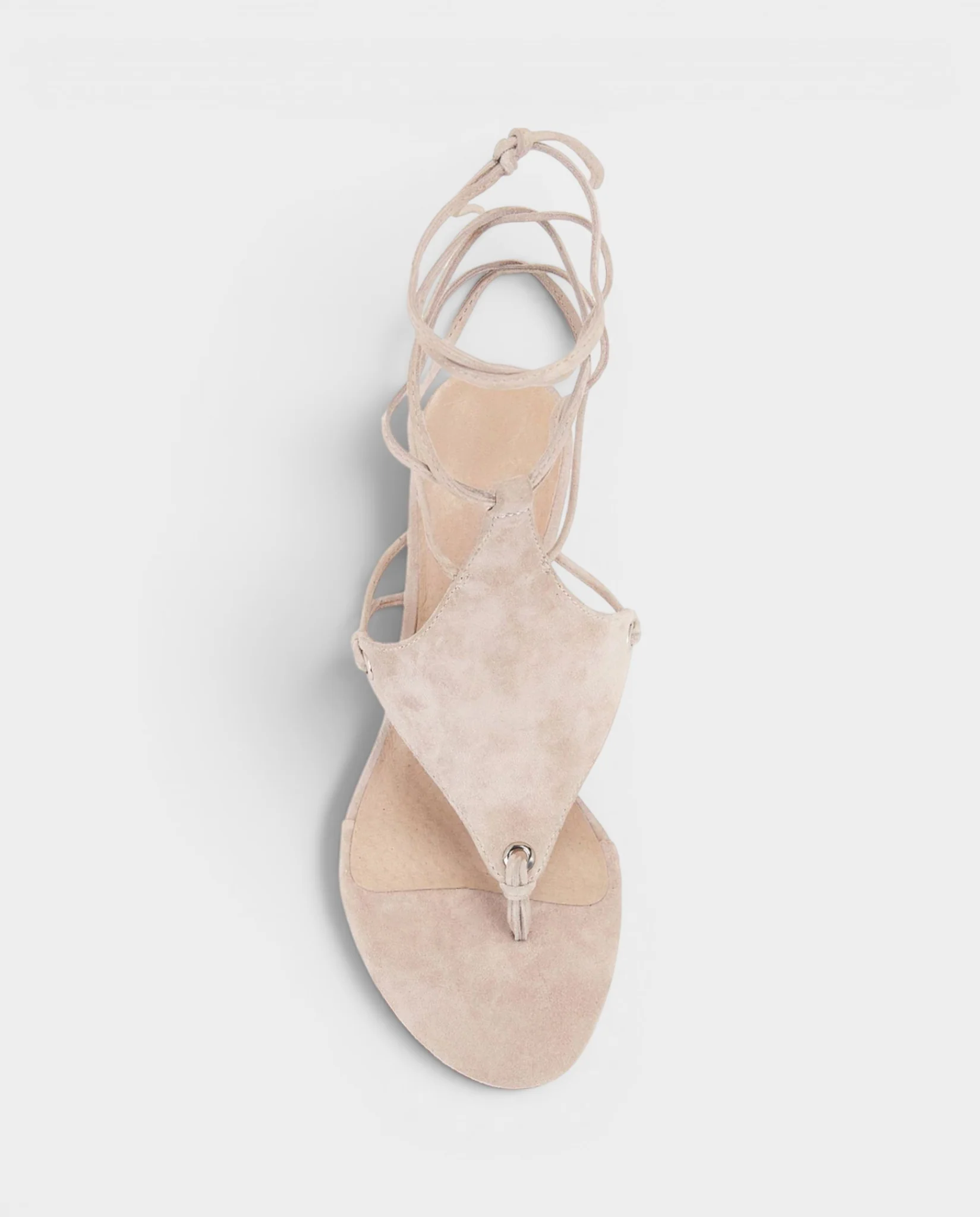 FELICE Lace-Up High-Heeled Wedge Sandals - Image 4