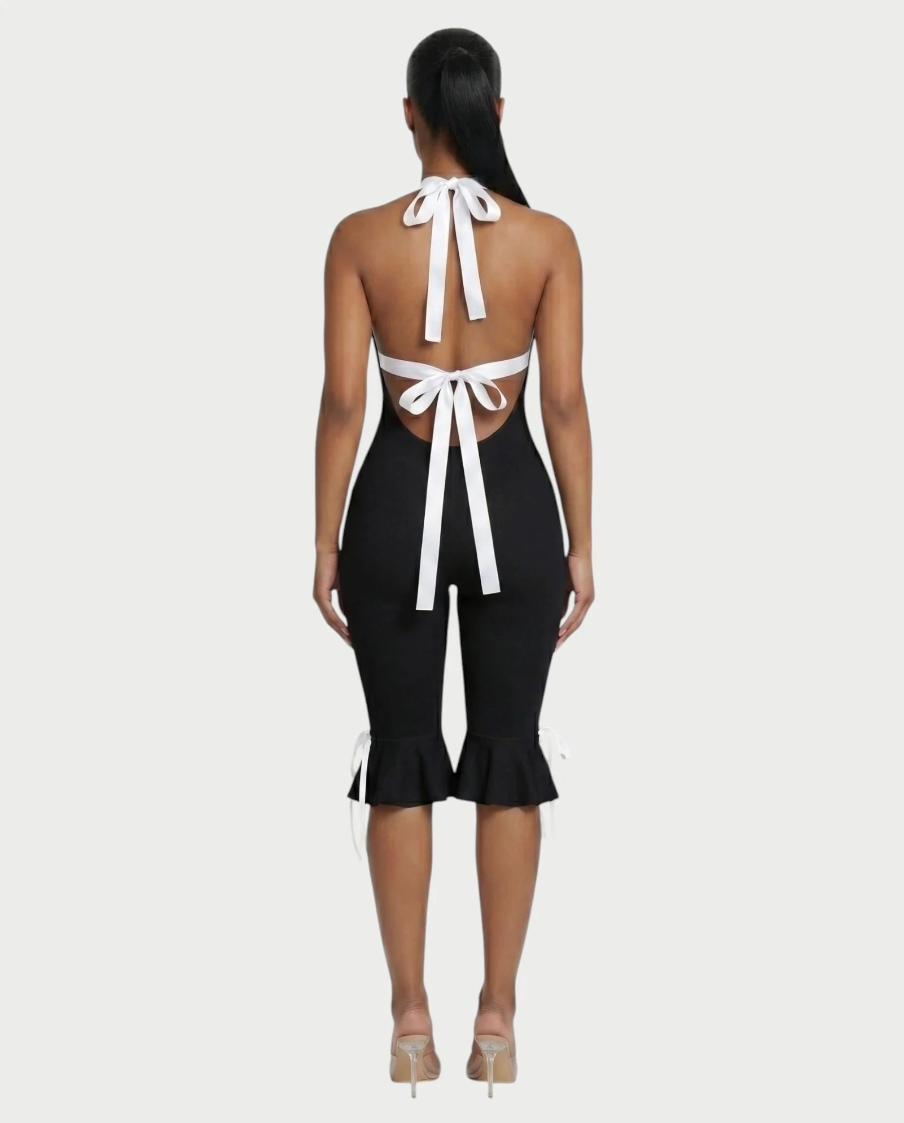 FELLY Open-Back Capri Jumpsuit - Image 12
