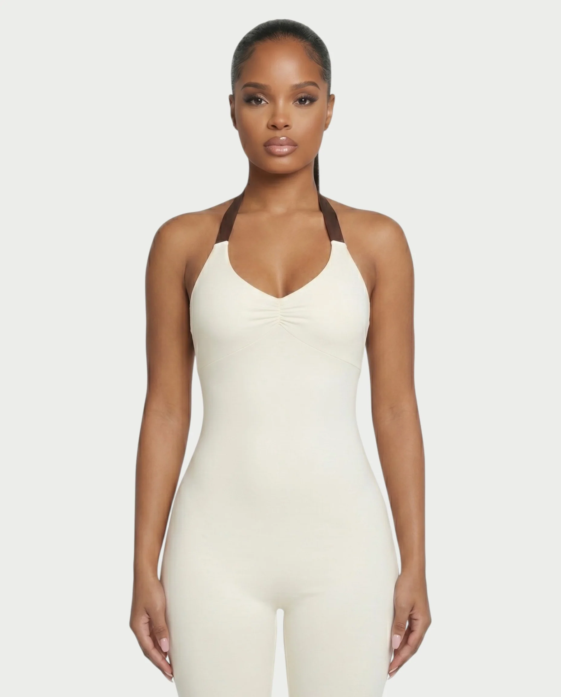 FELLY Open-Back Capri Jumpsuit - Image 4