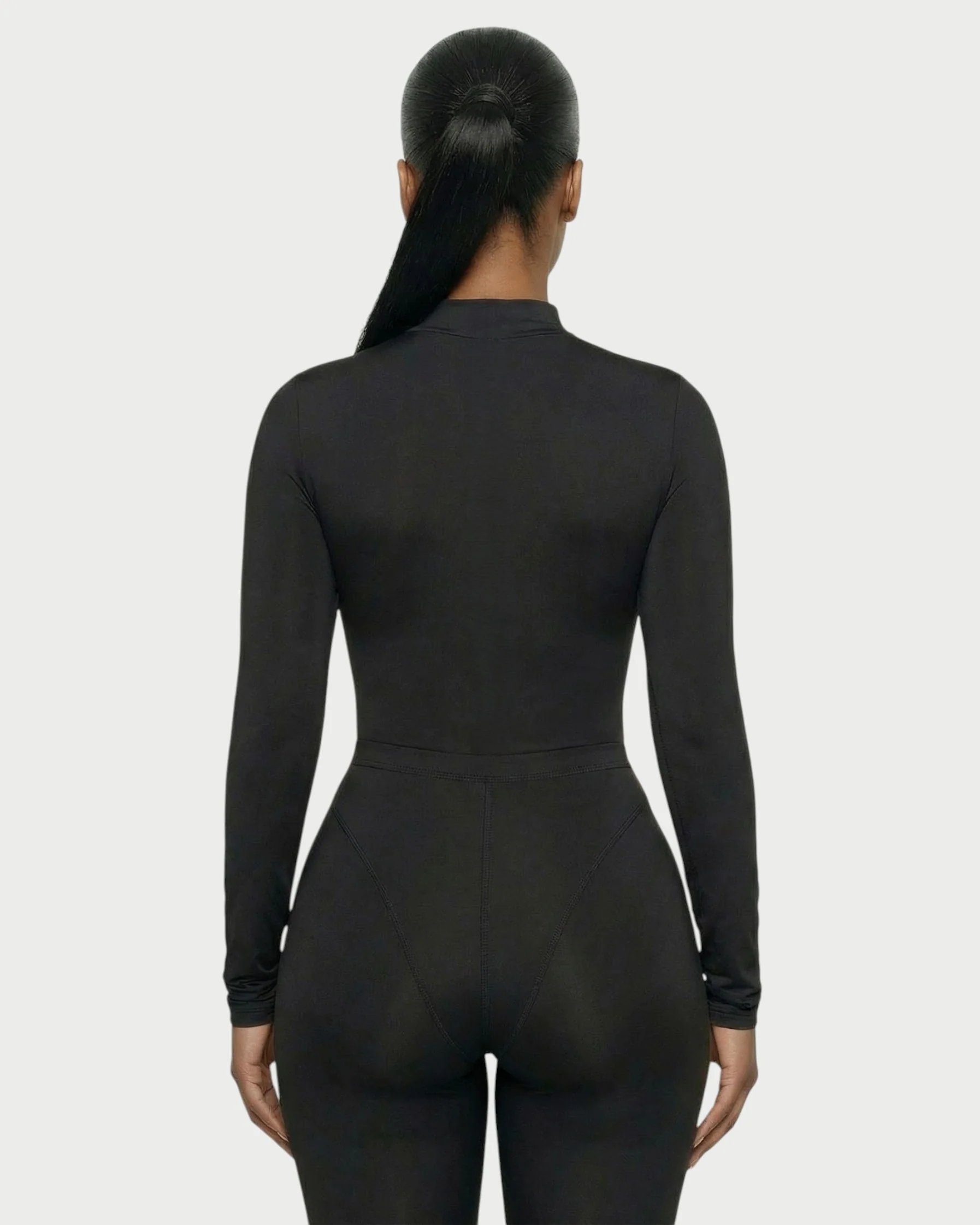 HAINA Long-Sleeve Bodysuit & High-Waist Leggings Set - Image 10
