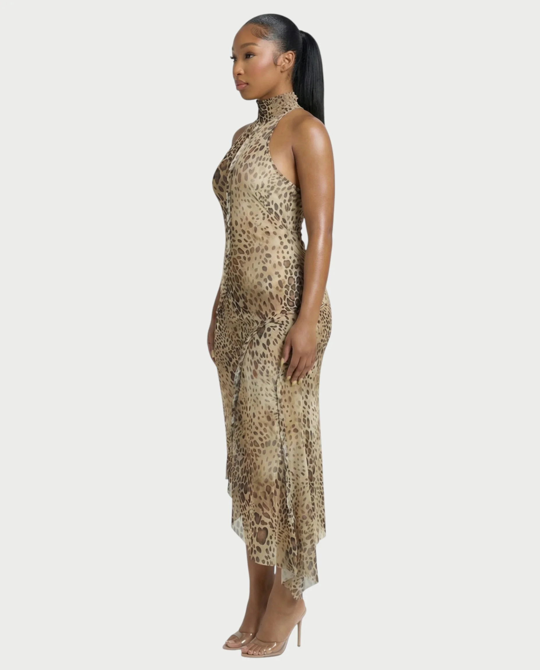 HARLOW Macrame Detail Dress - Image 3