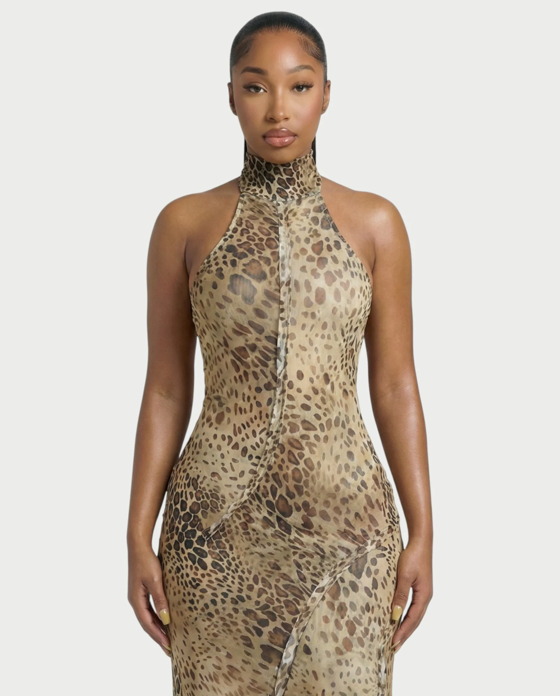 HARLOW Macrame Detail Dress - Image 4