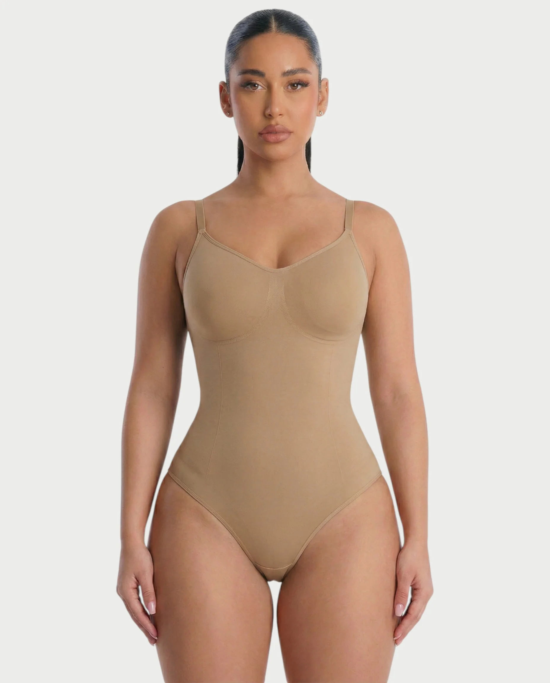 IRELLA Sculpting Thong-Back Shapewear Bodysuit - Image 9
