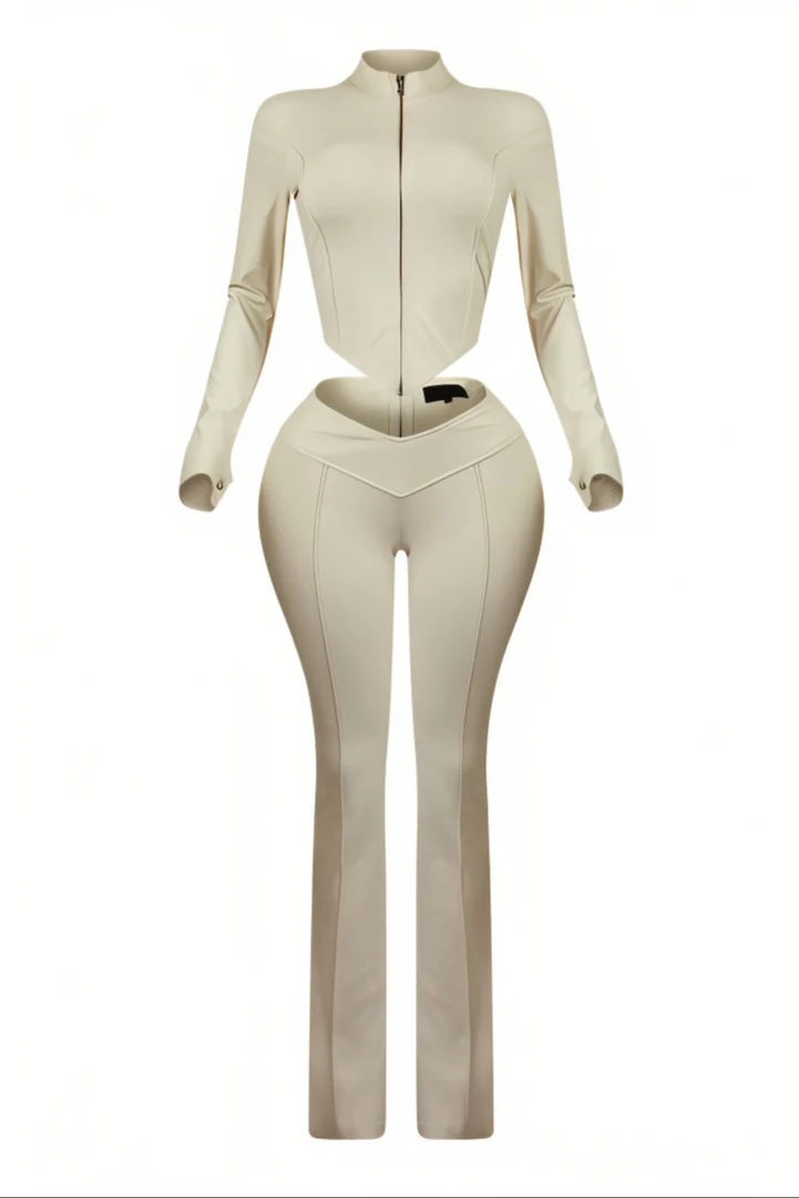 JAMIE Zip-pp Top & Pants Set - Image 5