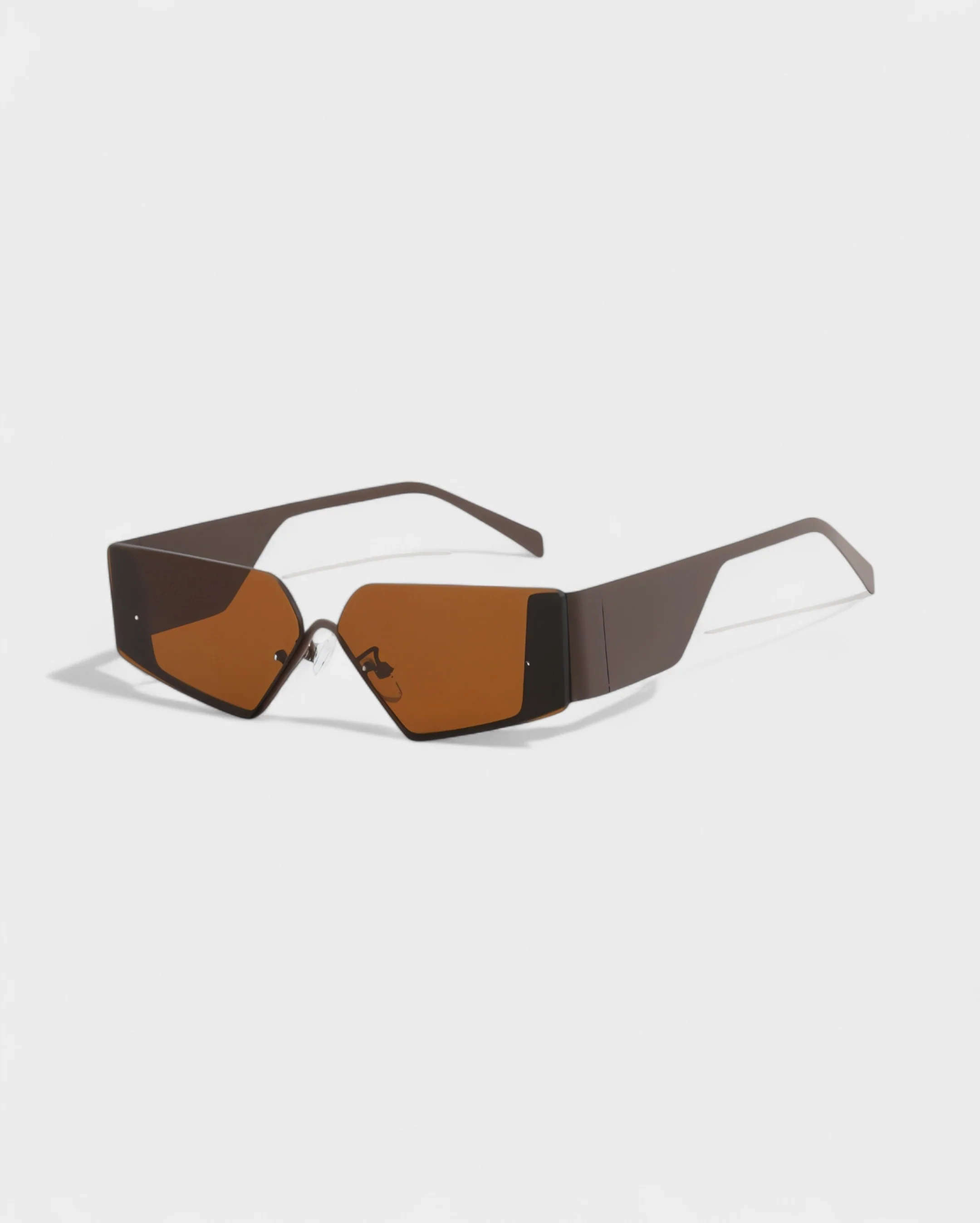 JANNA Y2K Style Asymmetrical Rectangle Sunglasses - Image 5
