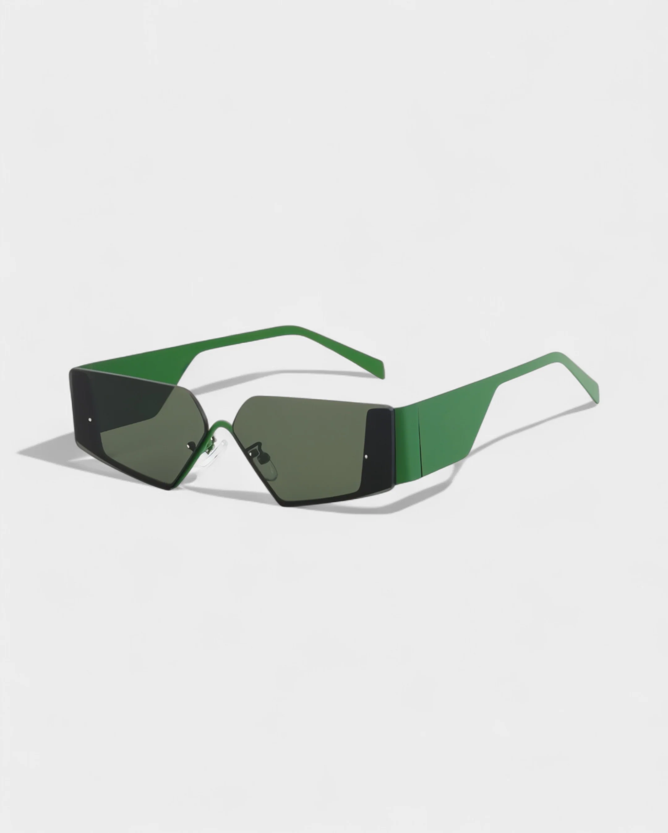 JANNA Y2K Style Asymmetrical Rectangle Sunglasses - Image 6