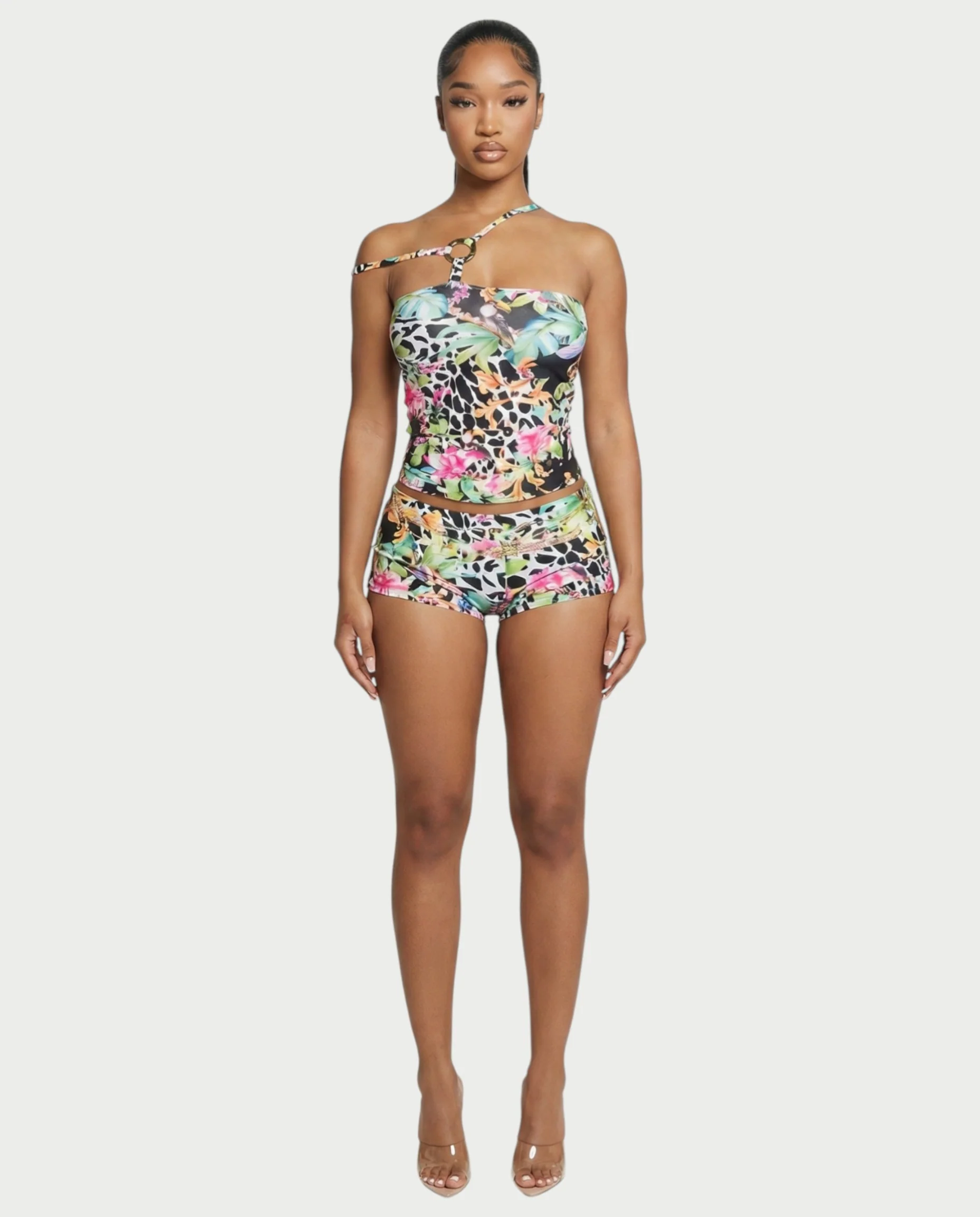 JEAN Mixed Print Cutout Set