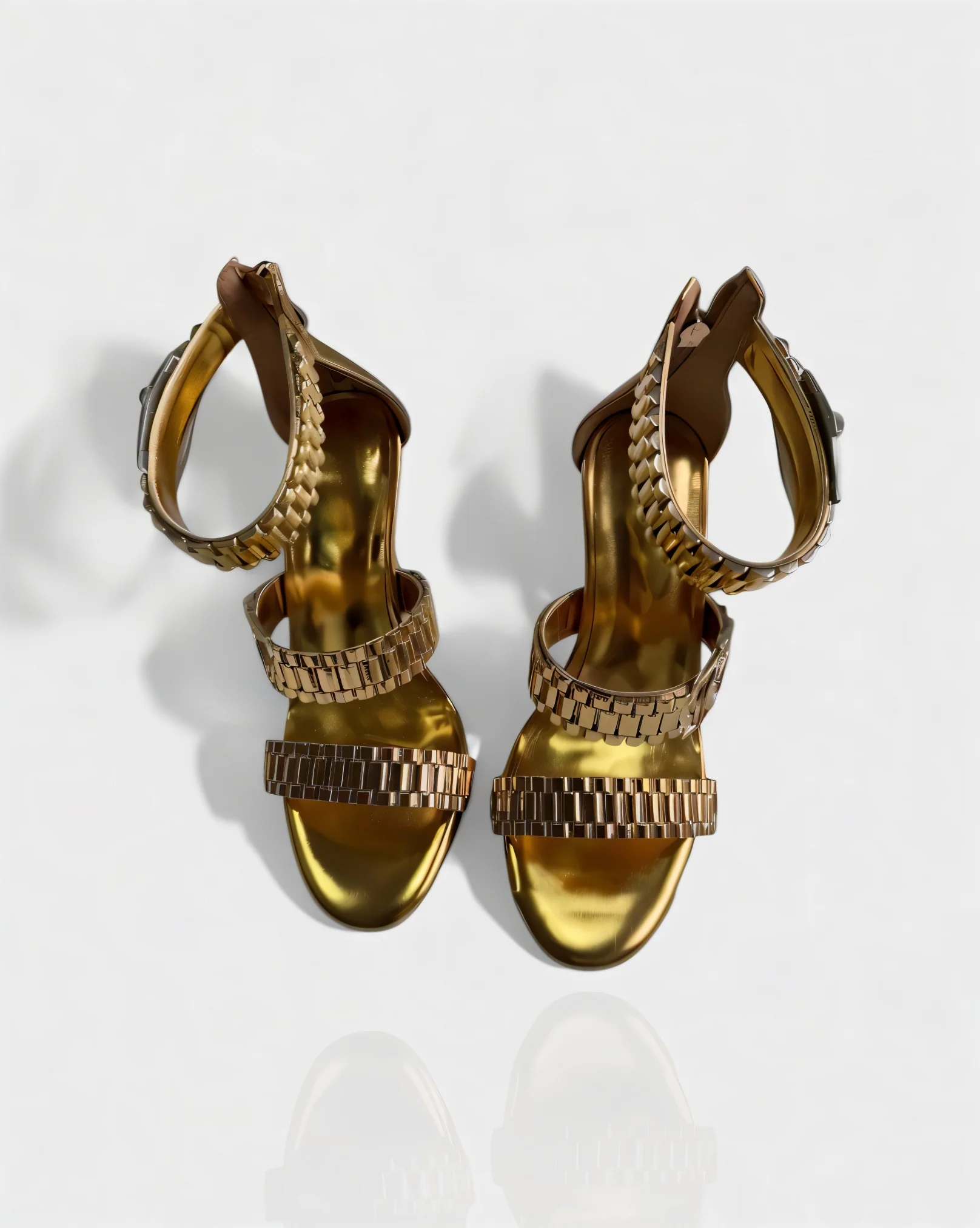 JILLY Watchband Strap Stiletto High Heels - Image 10