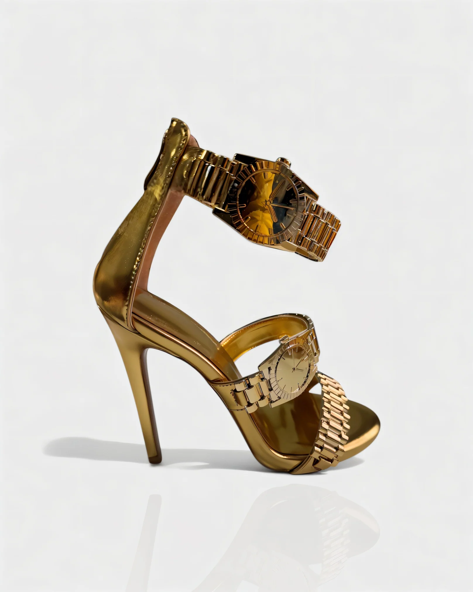 JILLY Watchband Strap Stiletto High Heels - Image 11