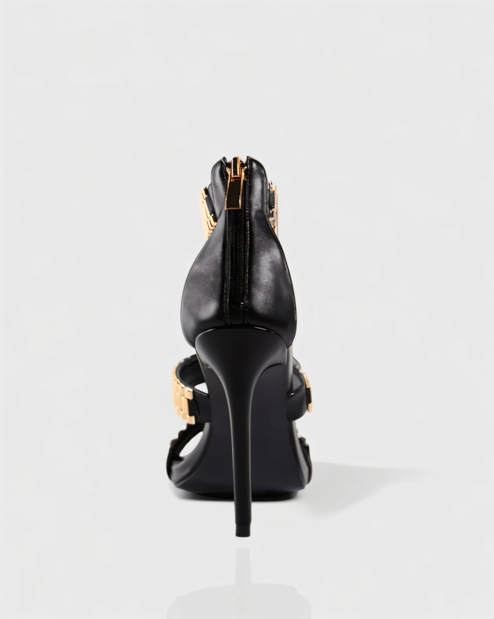 JILLY Watchband Strap Stiletto High Heels - Image 4